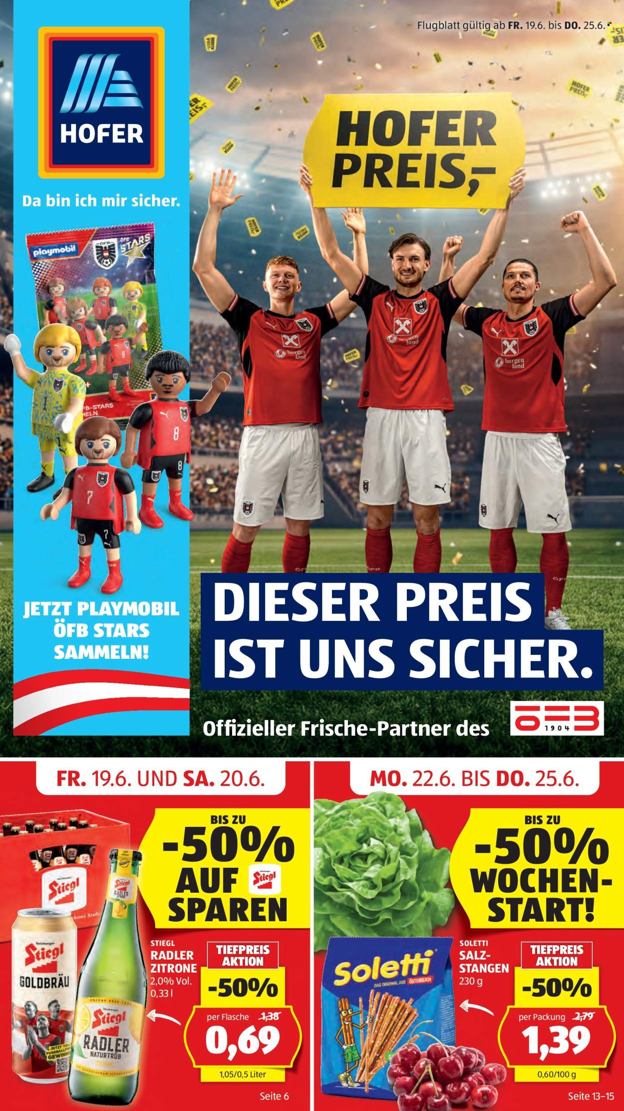 Angebote Hofer - 19.6.2026 - 25.6.2026. Seite 1