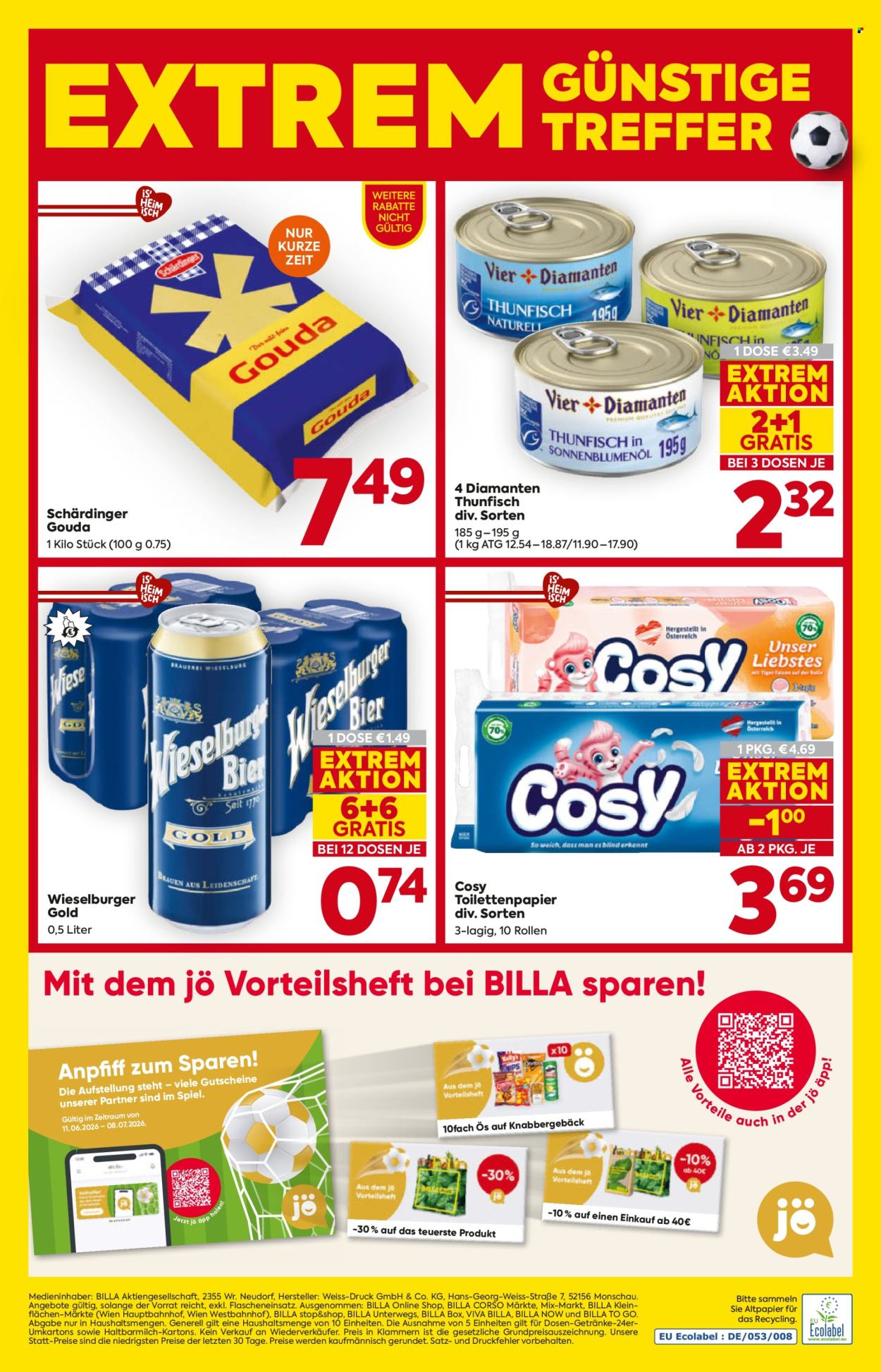 Angebote Billa - 18.6.2026 - 24.6.2026. Seite 16