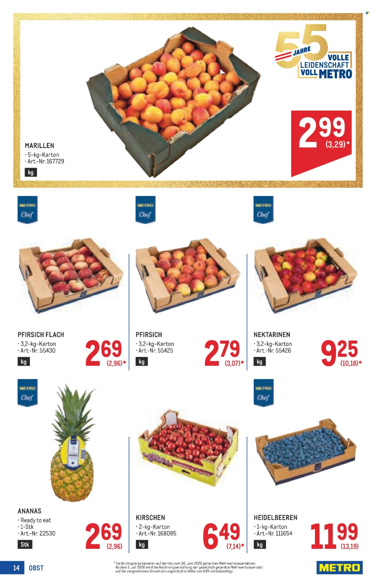 Angebote Metro - 25.6.2026 - 8.7.2026. Seite 14