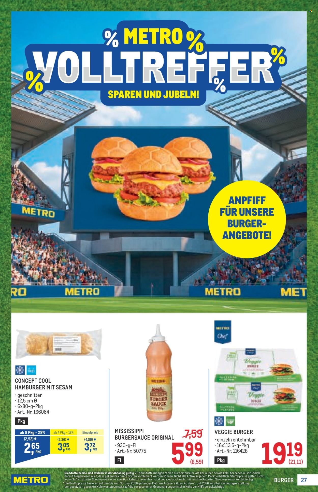 Angebote Metro - 25.6.2026 - 8.7.2026. Seite 27