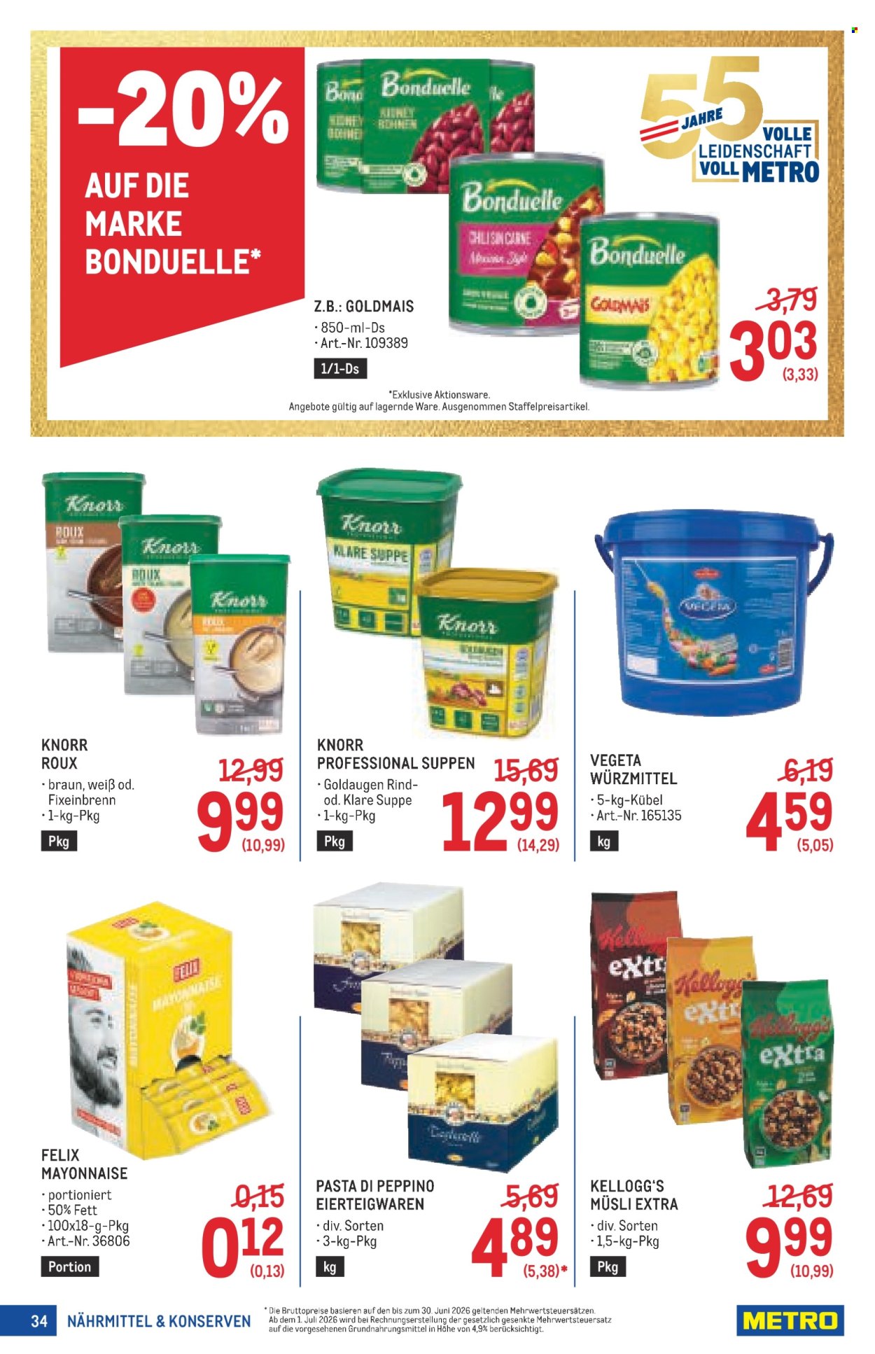 Angebote Metro - 25.6.2026 - 8.7.2026. Seite 34