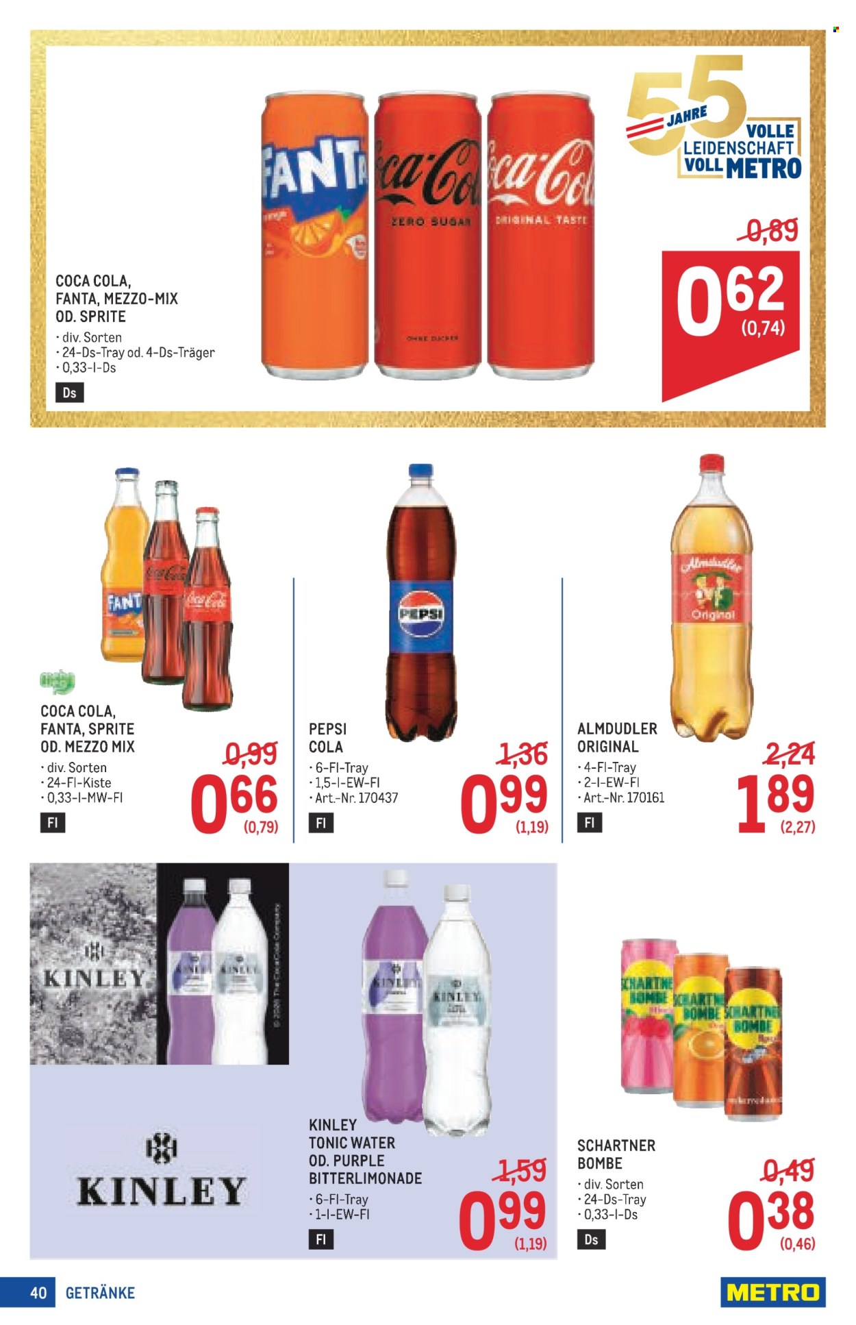 Angebote Metro - 25.6.2026 - 8.7.2026. Seite 40
