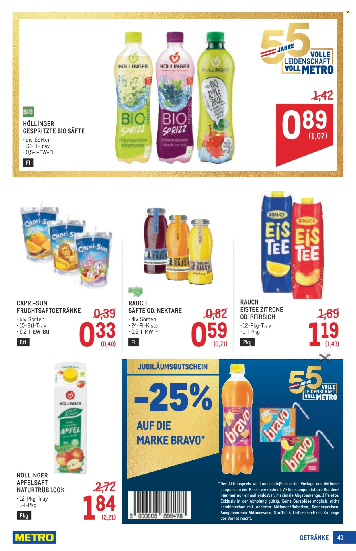 Angebote Metro - 25.6.2026 - 8.7.2026. Seite 41