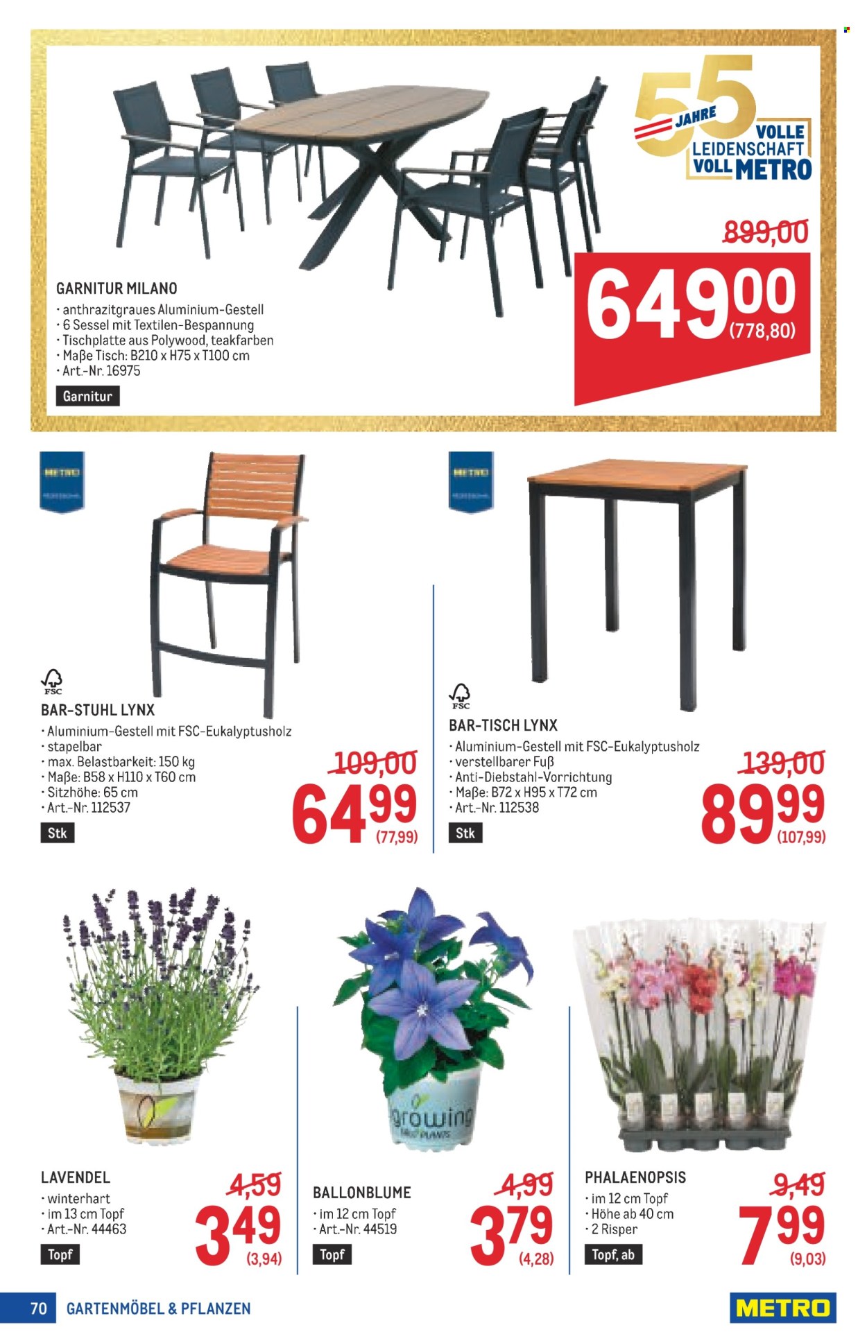Angebote Metro - 25.6.2026 - 8.7.2026. Seite 70