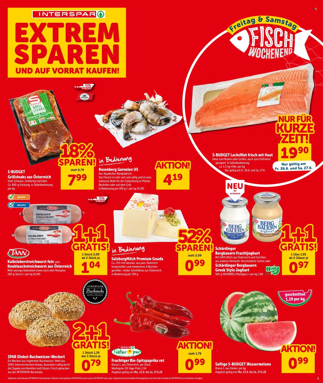 Angebote INTERSPAR - 25.6.2026 - 30.6.2026. Seite 3