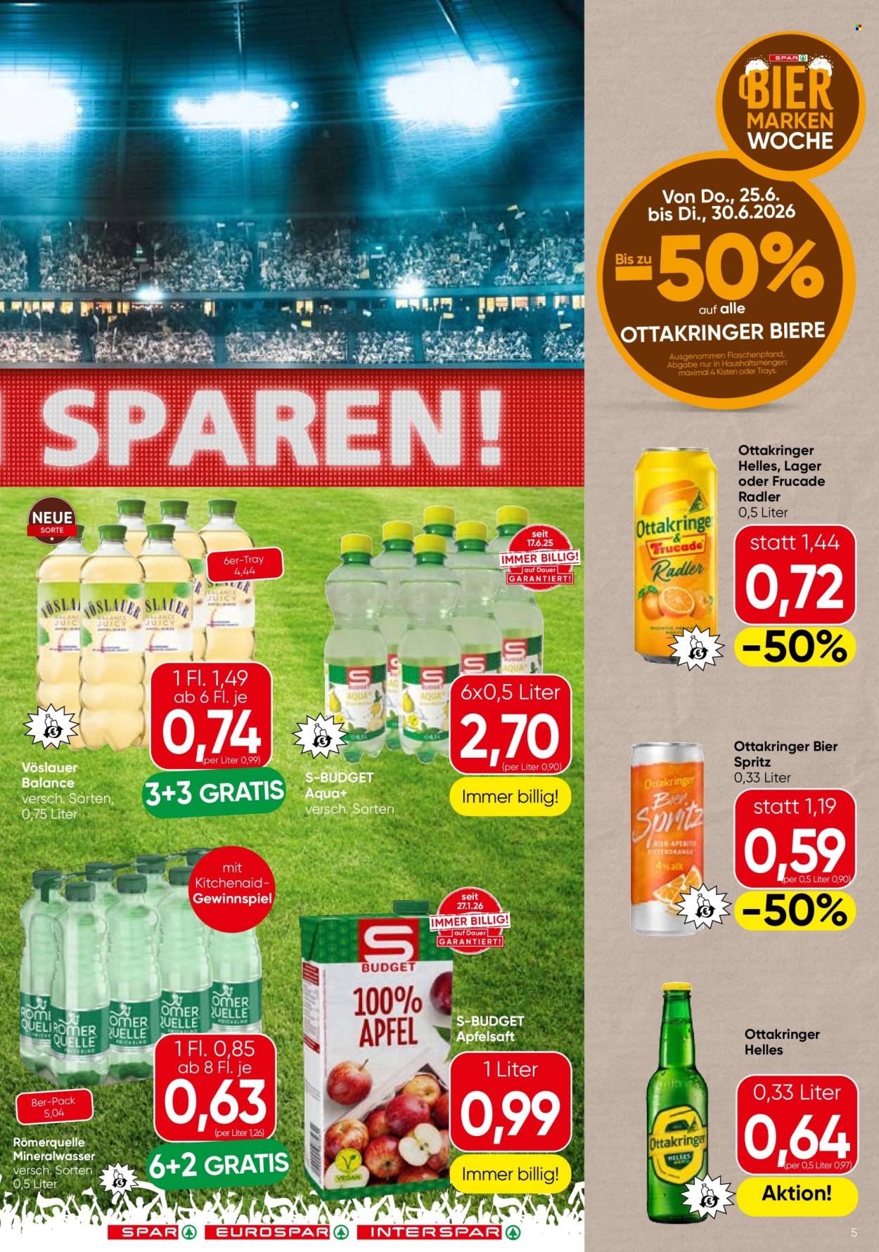 Angebote SPAR - 25.6.2026 - 30.6.2026. Seite 5