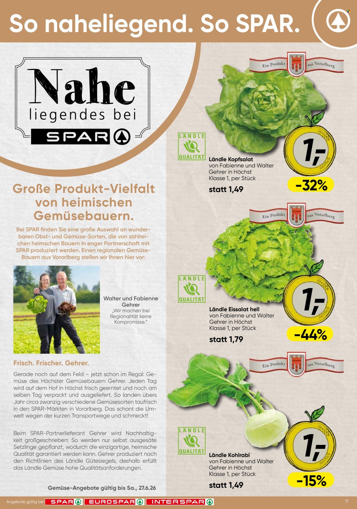 Angebote SPAR - 25.6.2026 - 30.6.2026. Seite 11