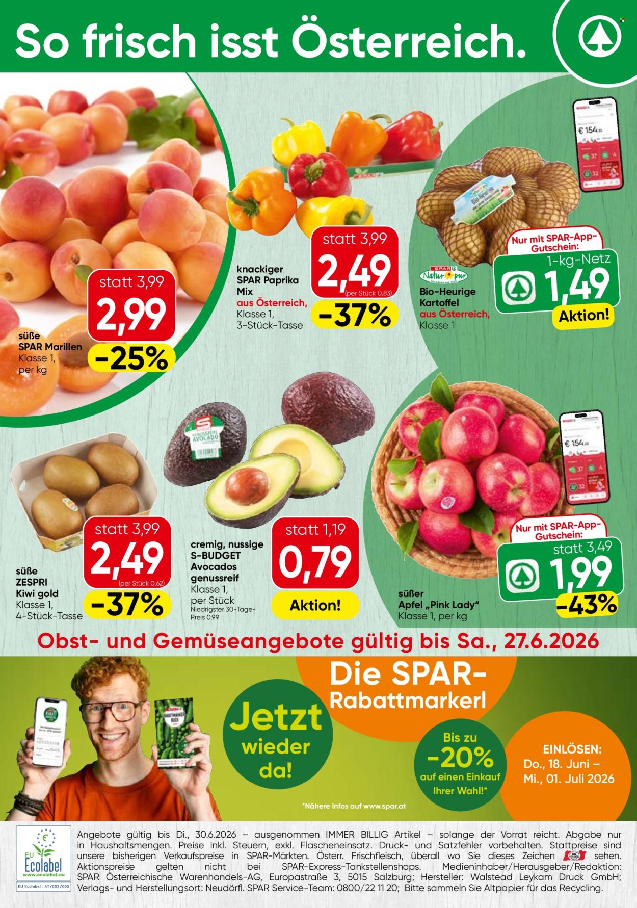 Angebote SPAR - 25.6.2026 - 30.6.2026. Seite 12