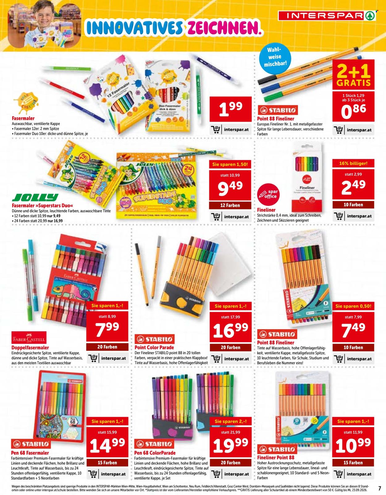 Angebote INTERSPAR - 25.6.2026 - 23.9.2026. Seite 7