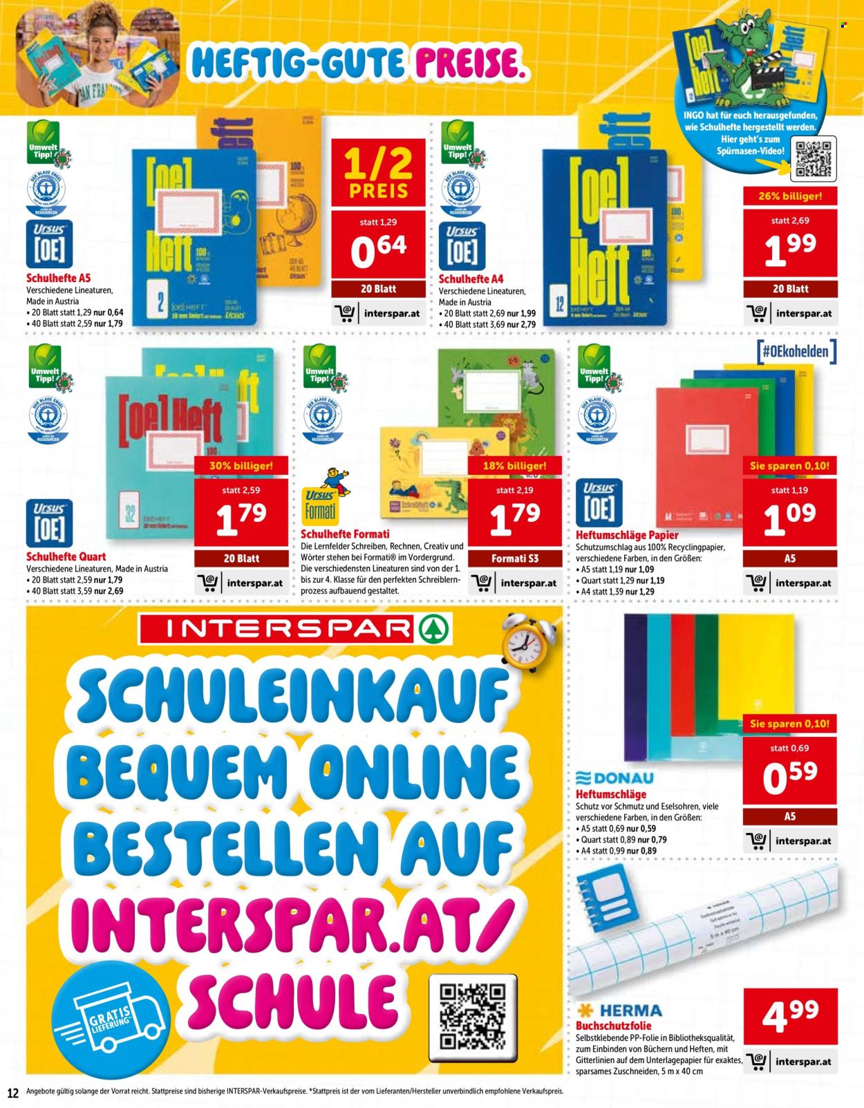 Angebote INTERSPAR - 25.6.2026 - 23.9.2026. Seite 12
