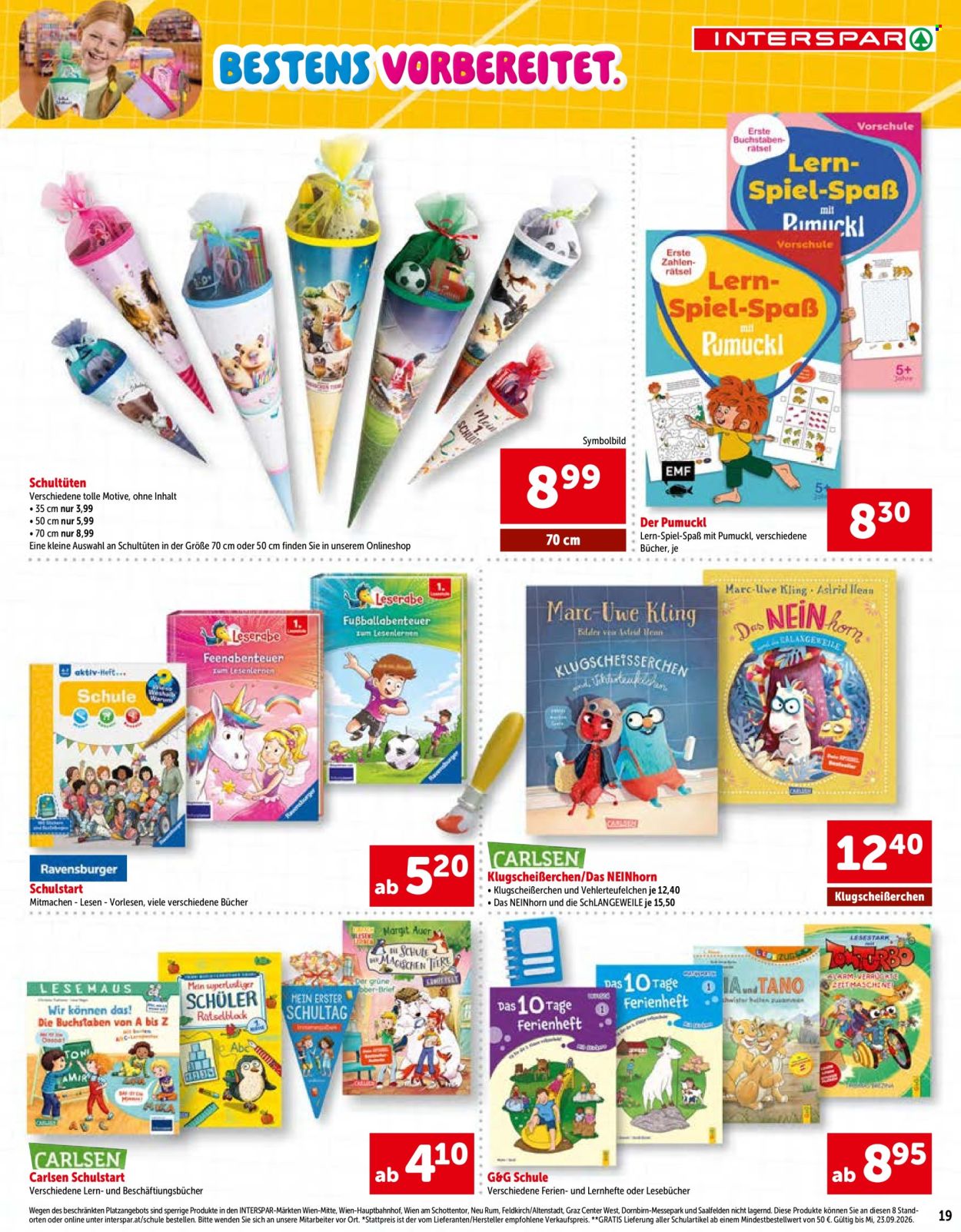 Angebote INTERSPAR - 25.6.2026 - 23.9.2026. Seite 19