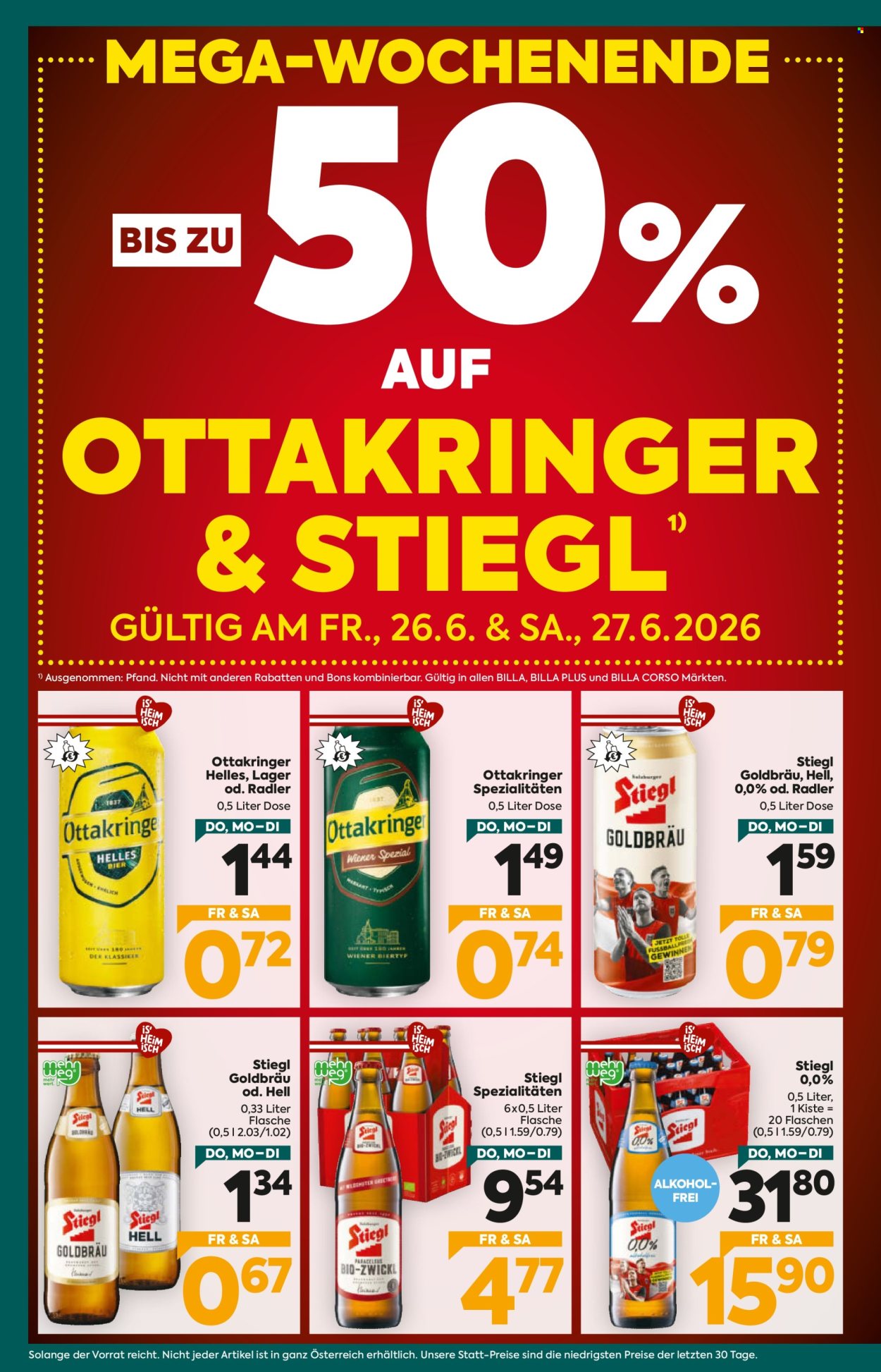 Angebote Billa Plus - 25.6.2026 - 30.6.2026. Seite 2