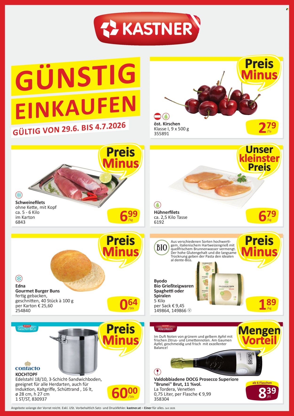 Angebote KASTNER - 29.6.2026 - 4.7.2026. Seite 1