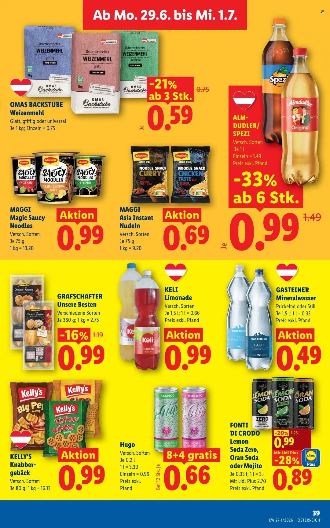 Angebote Lidl - 25.6.2026 - 1.7.2026. Seite 43