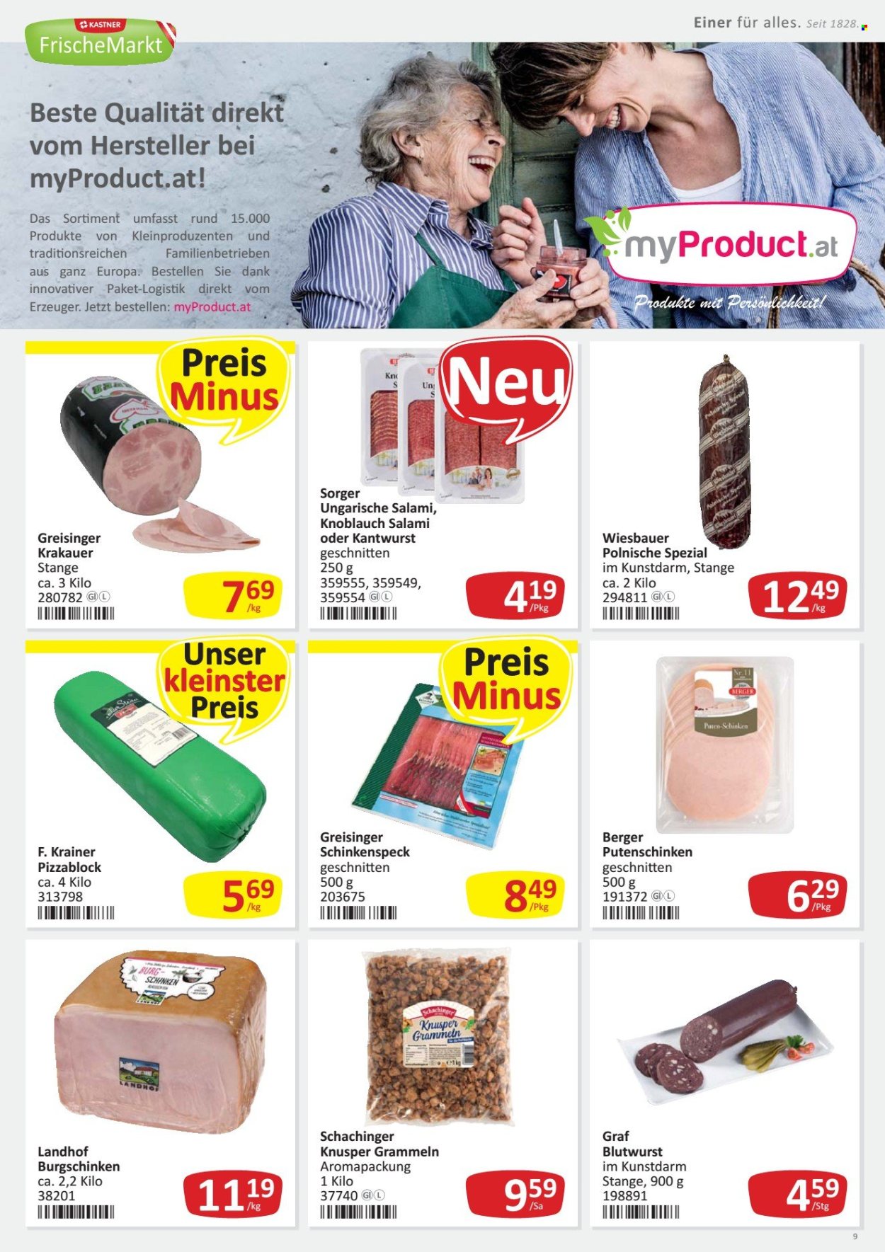 Angebote KASTNER - 29.6.2026 - 11.7.2026. Seite 9