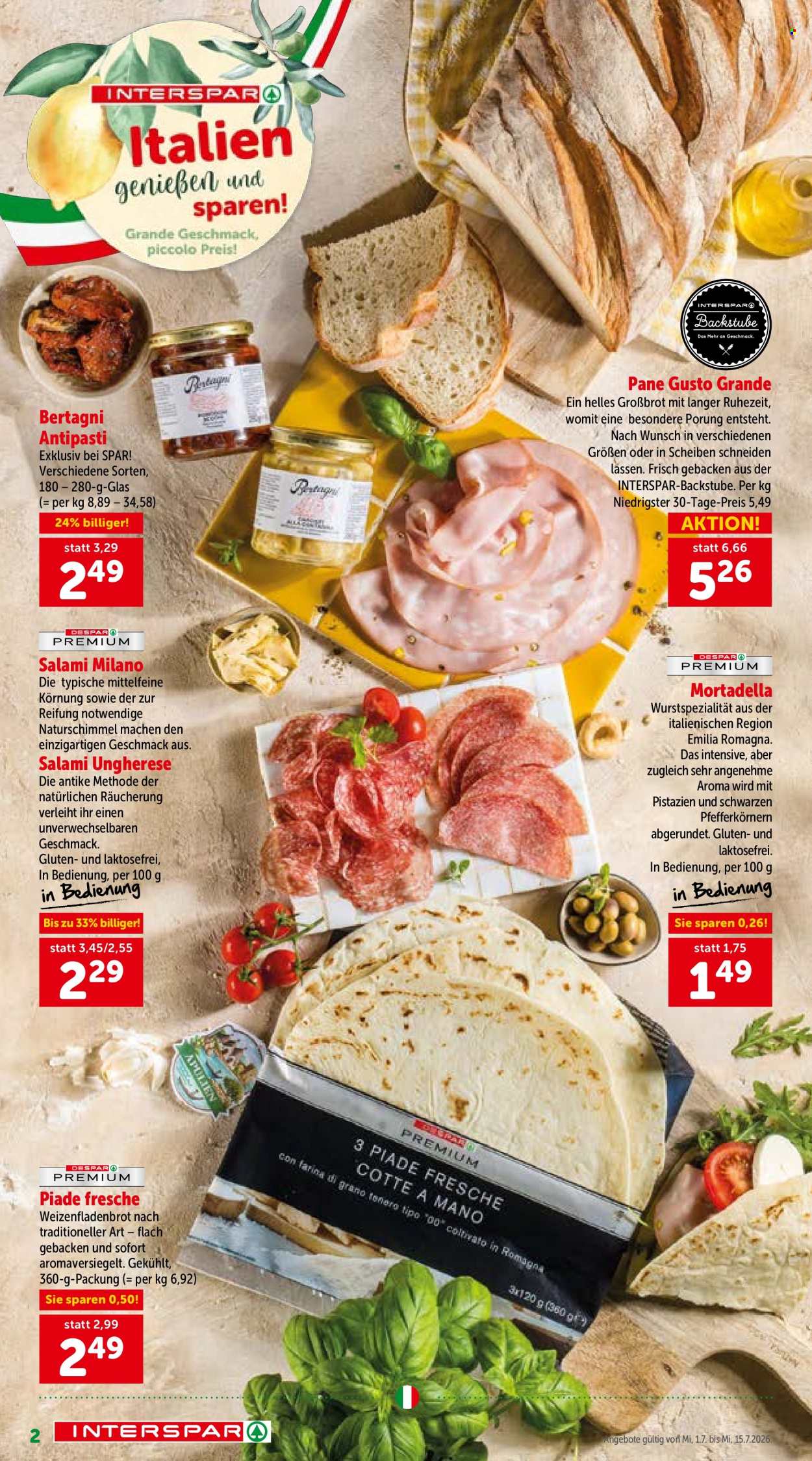 Angebote INTERSPAR - 1.7.2026 - 15.7.2026. Seite 2