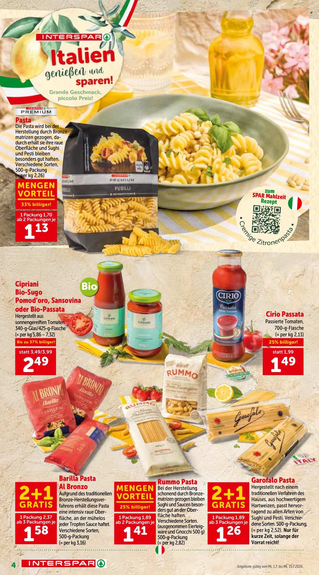 Angebote INTERSPAR - 1.7.2026 - 15.7.2026. Seite 4