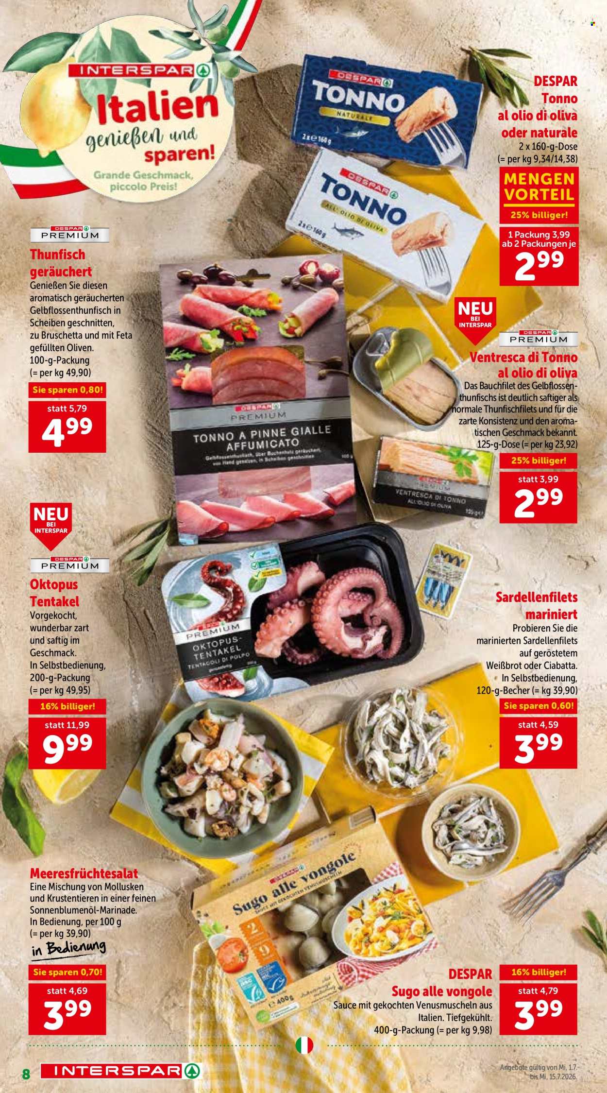 Angebote INTERSPAR - 1.7.2026 - 15.7.2026. Seite 8