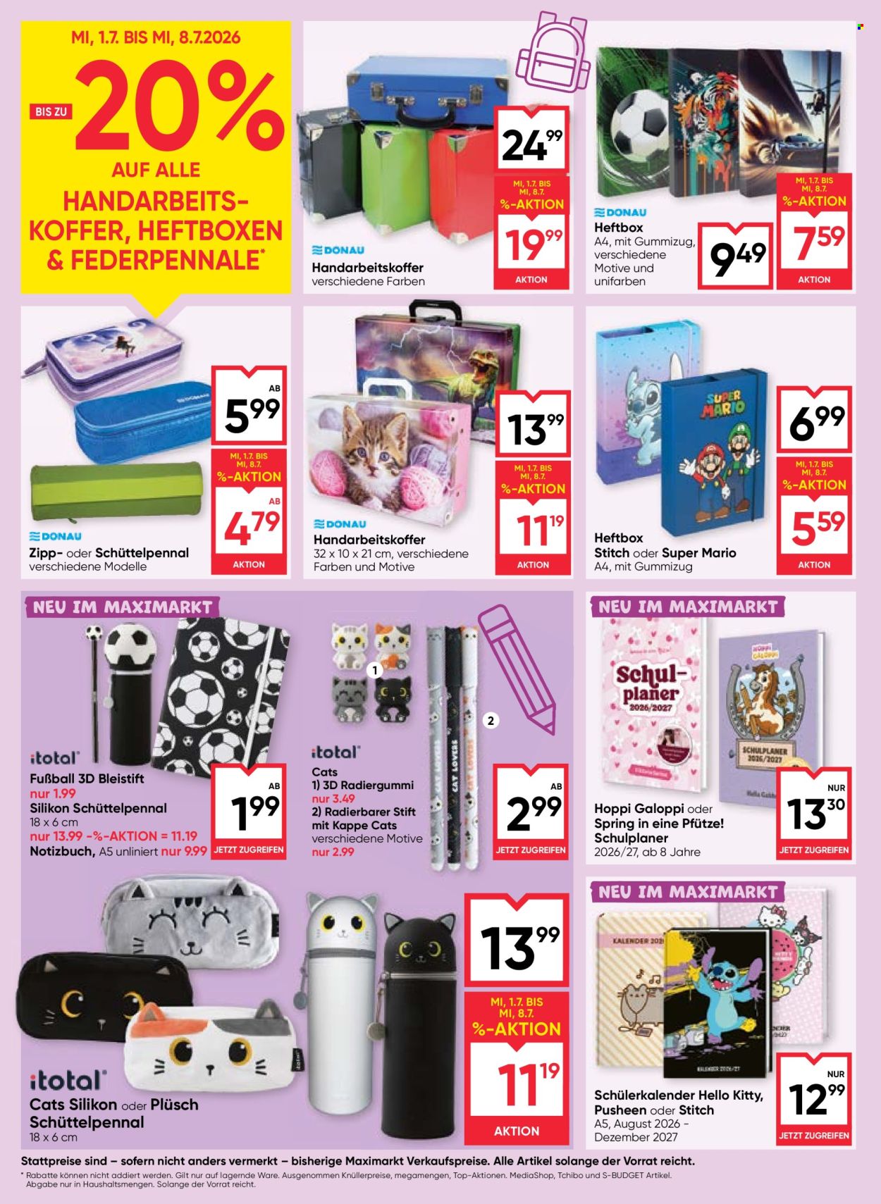 Angebote Maximarkt - 1.7.2026 - 8.7.2026. Seite 20