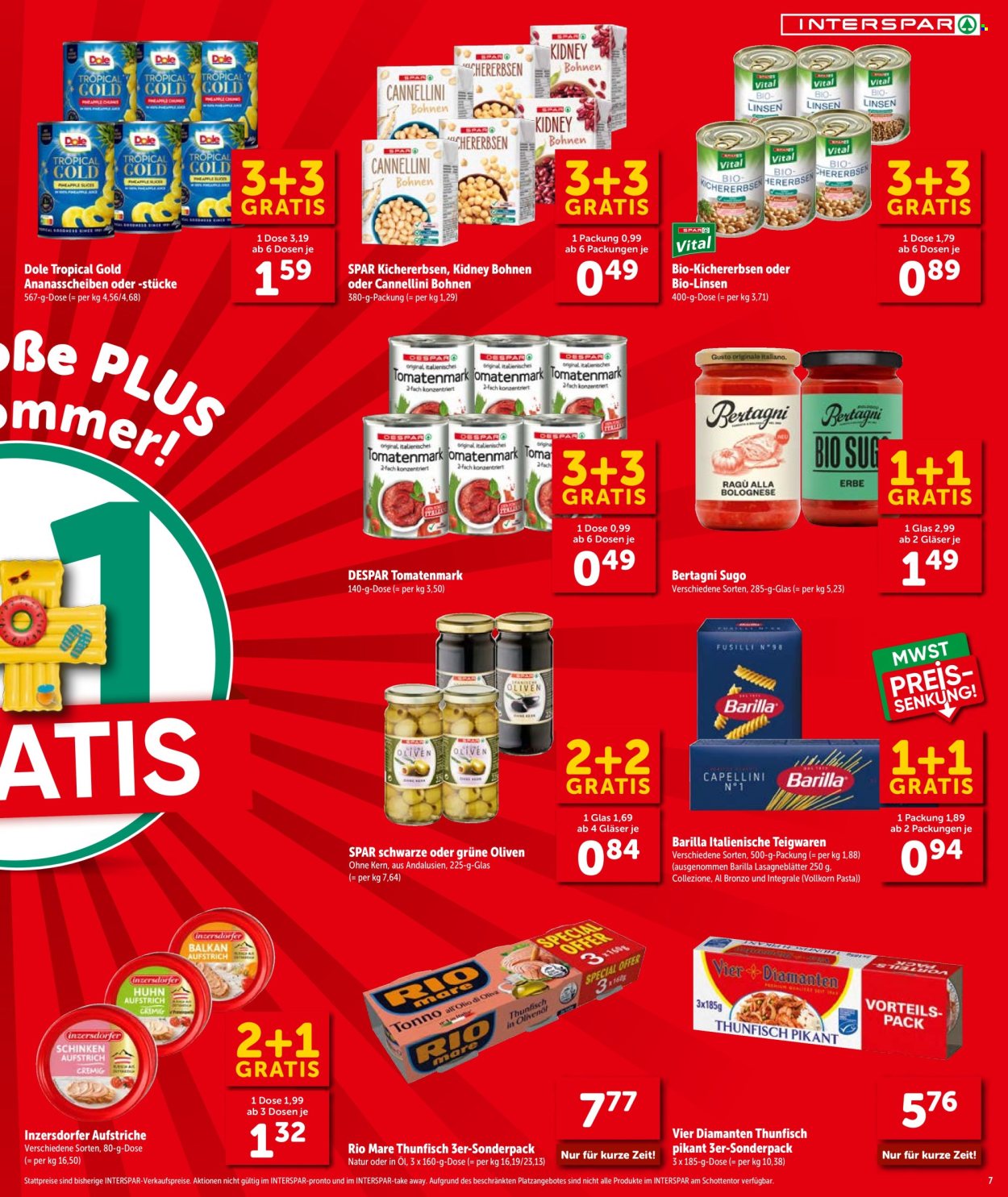 Angebote INTERSPAR - 1.7.2026 - 15.7.2026. Seite 7