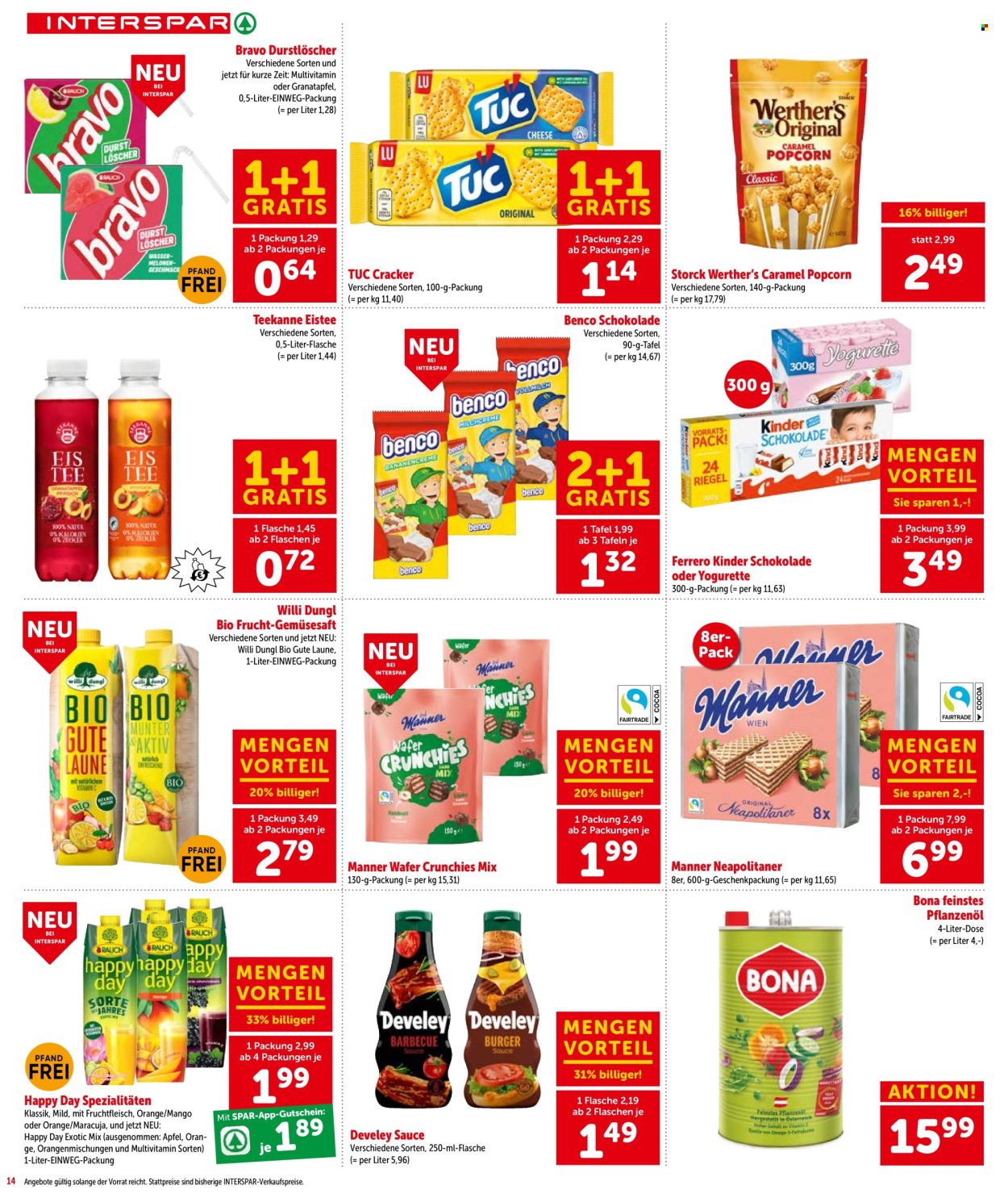 Angebote INTERSPAR - 1.7.2026 - 15.7.2026. Seite 14