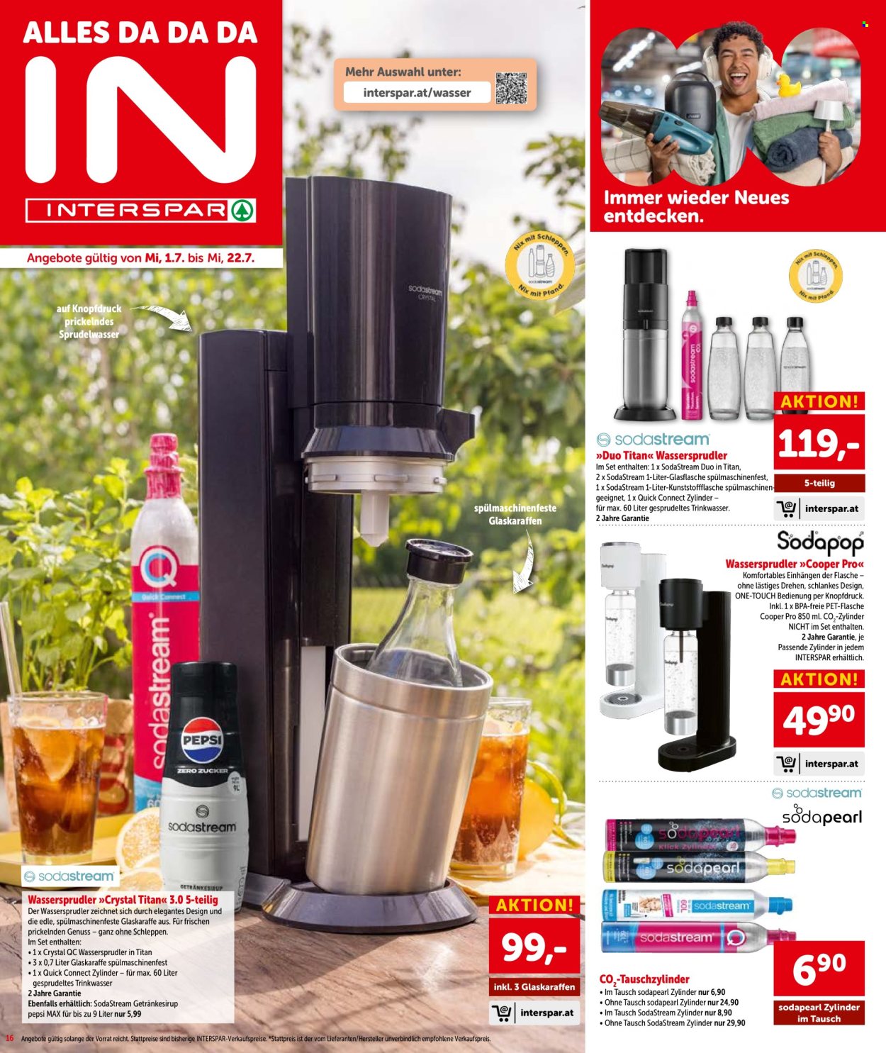 Angebote INTERSPAR - 1.7.2026 - 15.7.2026. Seite 16