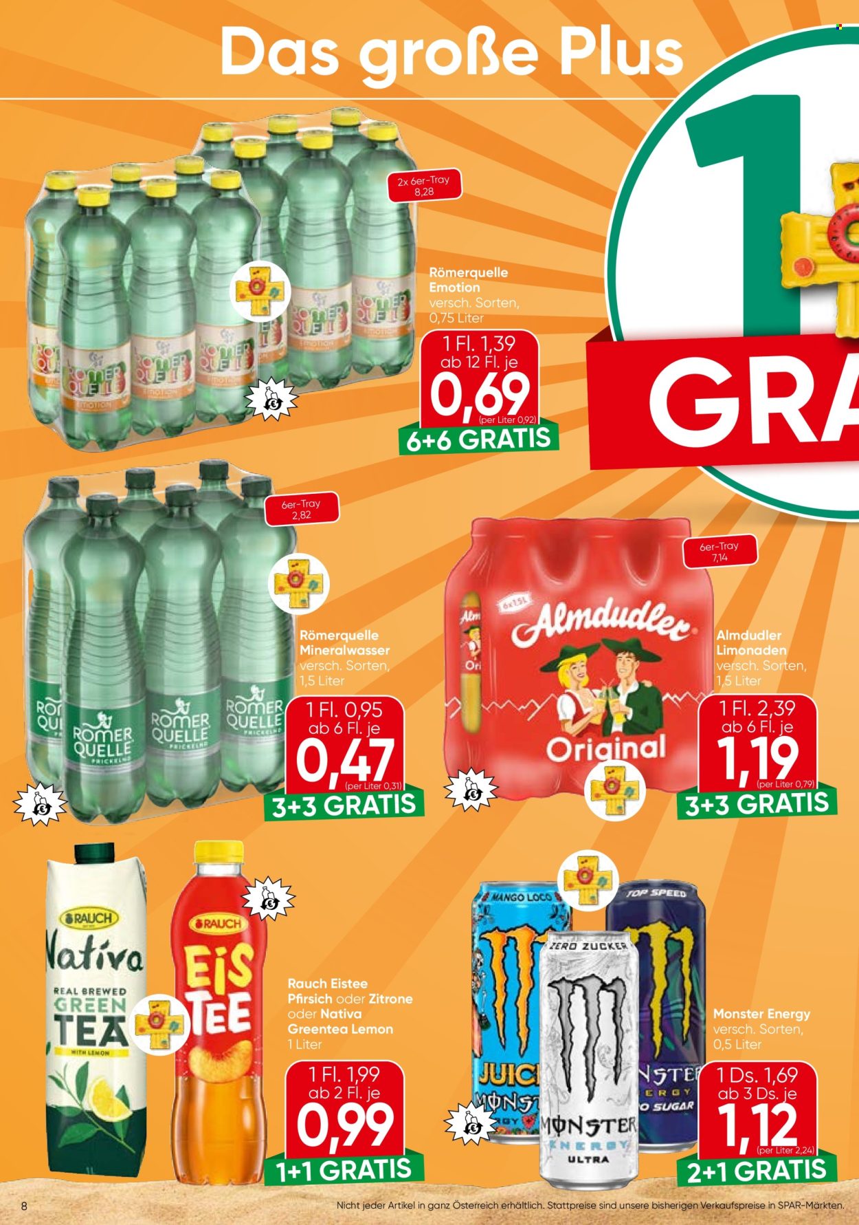 Angebote SPAR - 1.7.2026 - 15.7.2026. Seite 8
