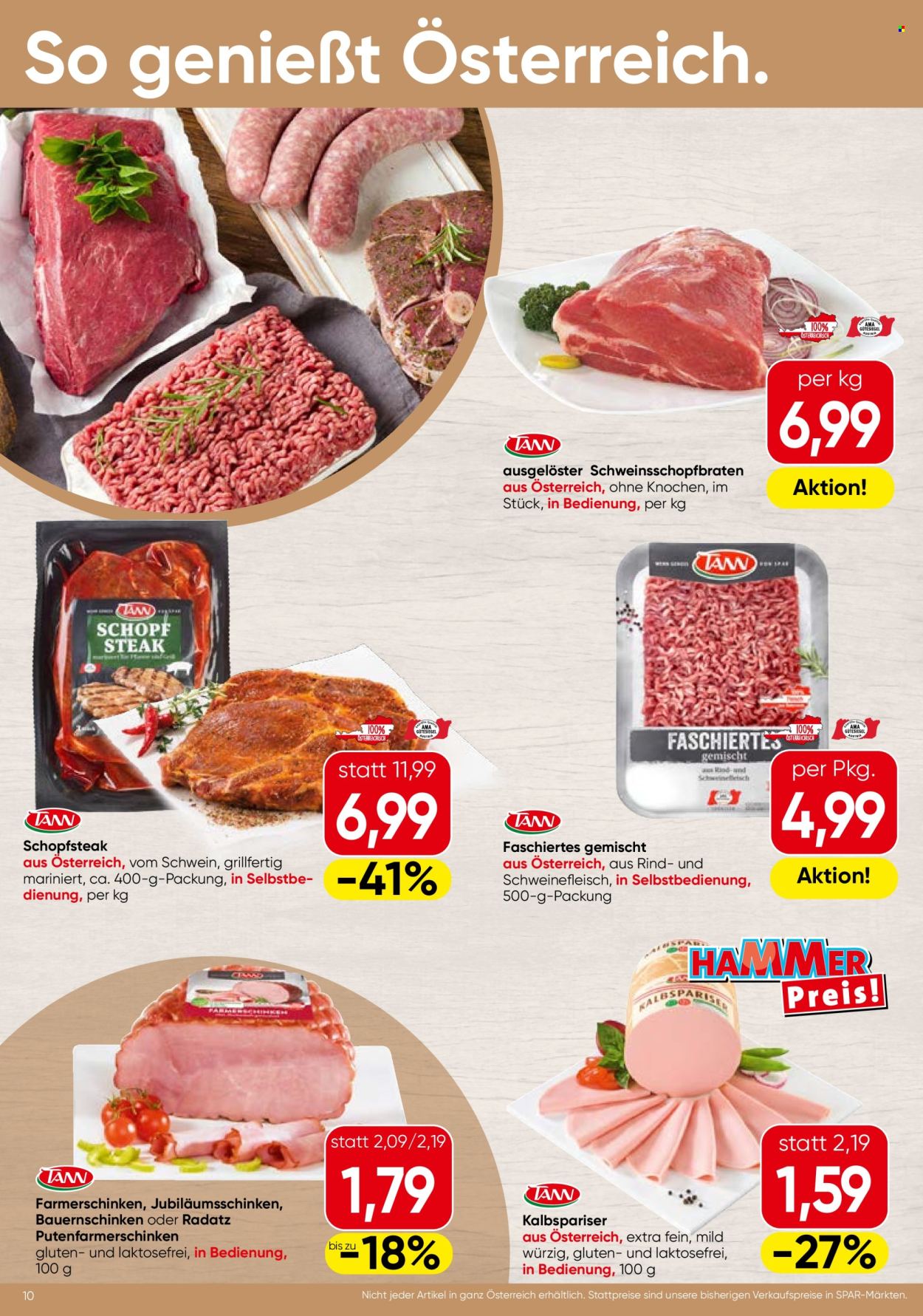 Angebote SPAR - 1.7.2026 - 15.7.2026. Seite 10