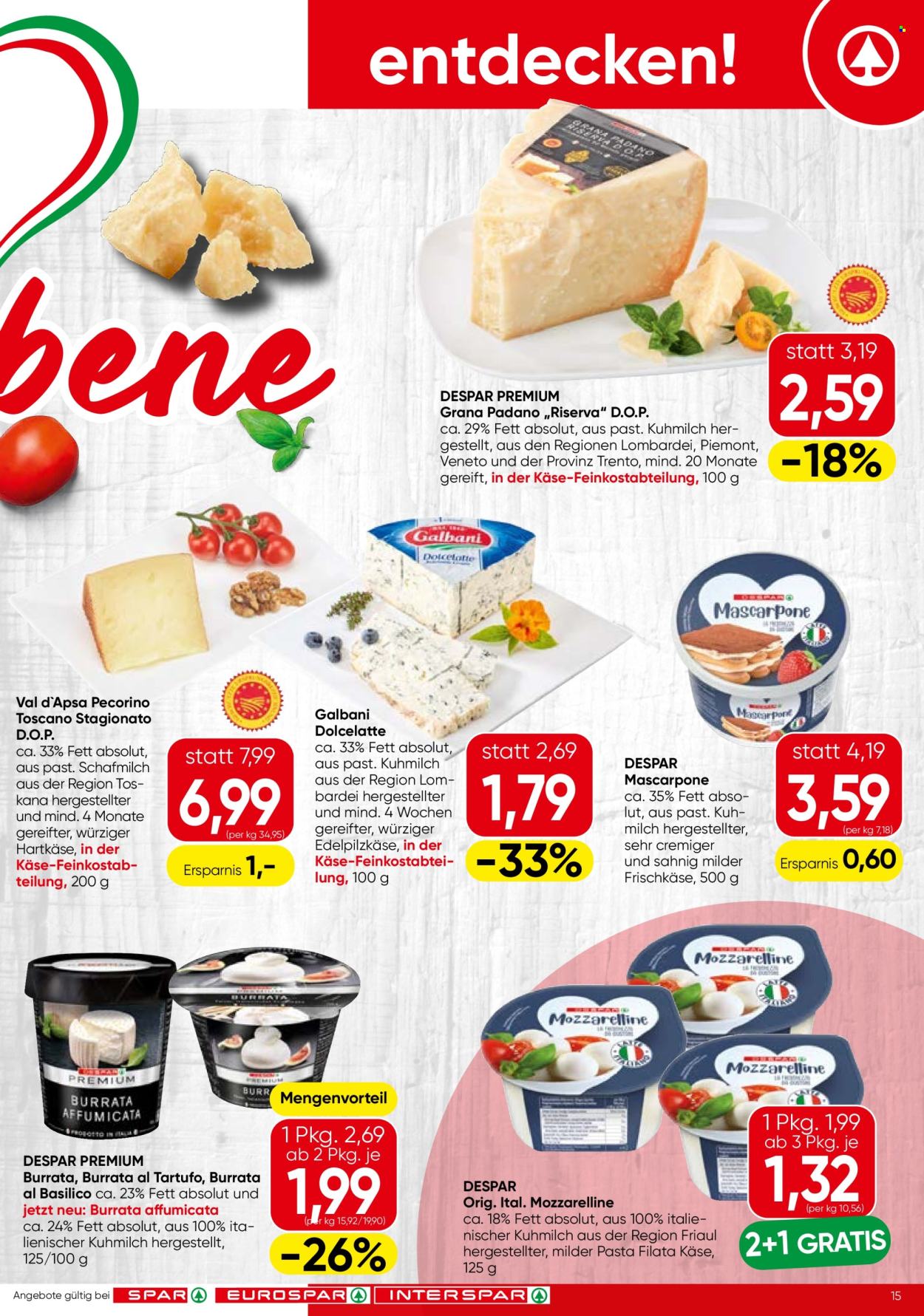 Angebote SPAR - 1.7.2026 - 15.7.2026. Seite 15