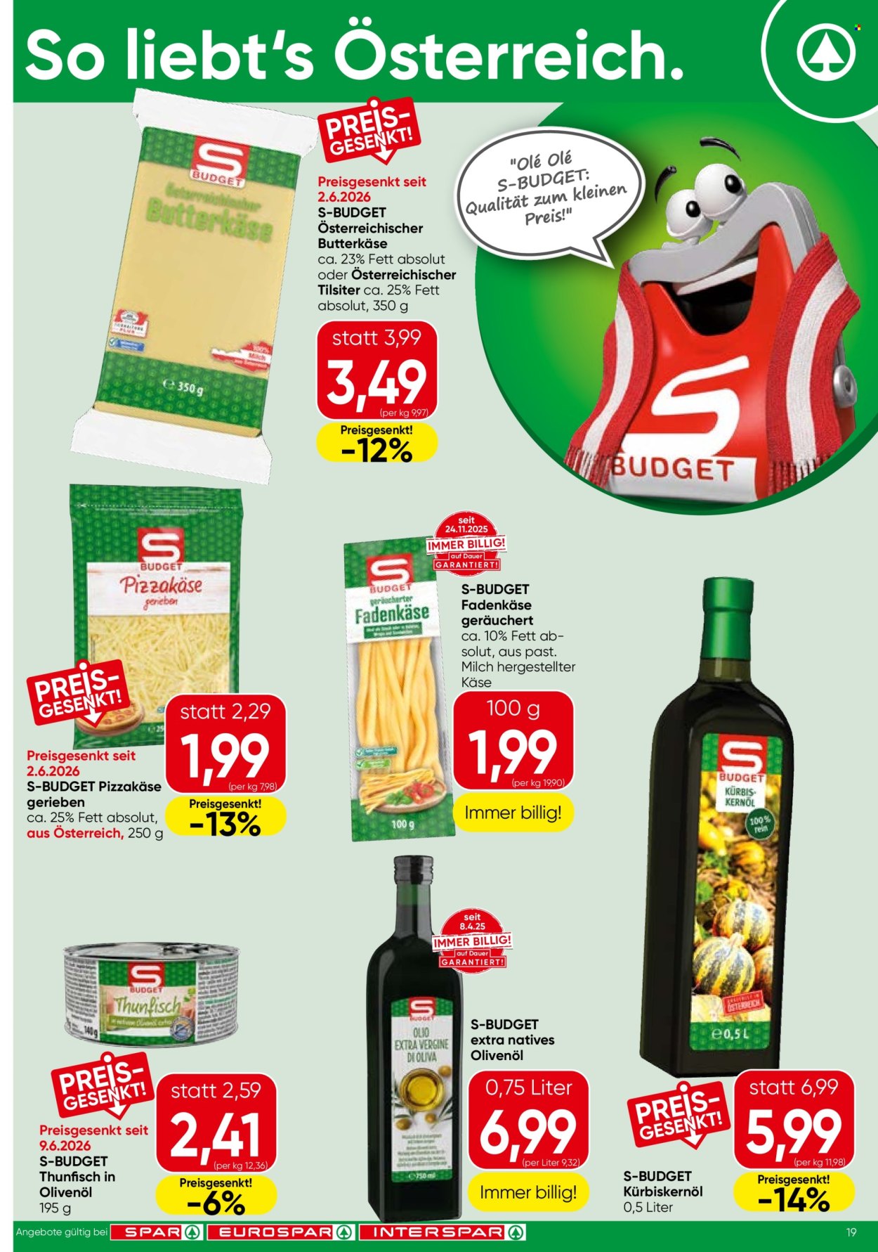 Angebote SPAR - 1.7.2026 - 15.7.2026. Seite 19