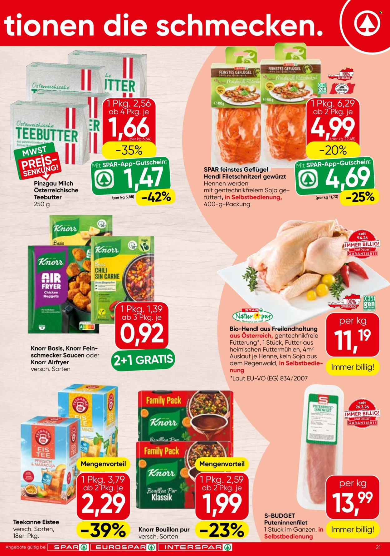 Angebote SPAR - 1.7.2026 - 15.7.2026. Seite 21
