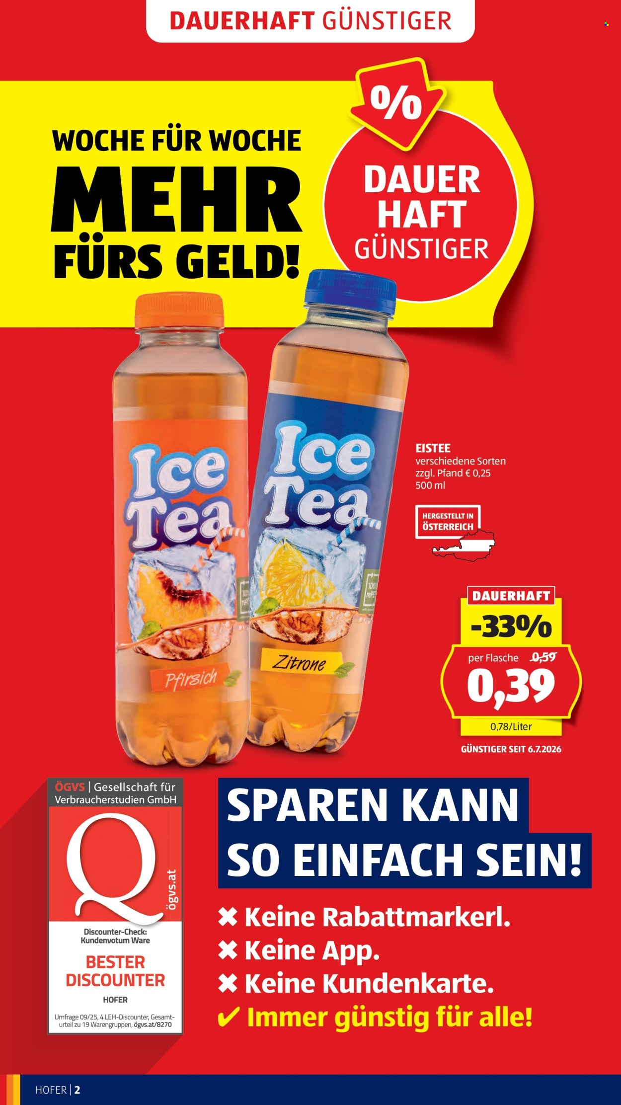 Angebote Hofer - 3.7.2026 - 9.7.2026. Seite 6