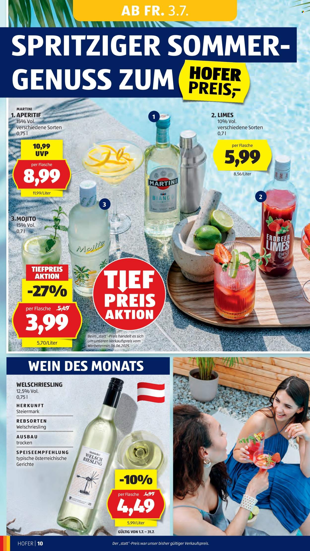 Angebote Hofer - 3.7.2026 - 9.7.2026. Seite 14