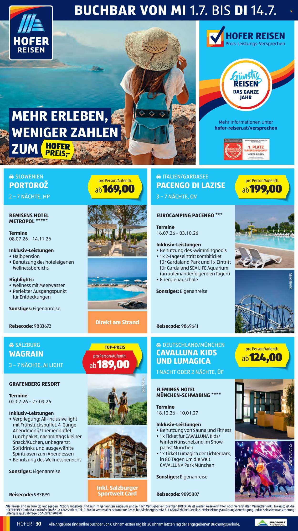 Angebote Hofer - 3.7.2026 - 9.7.2026. Seite 36