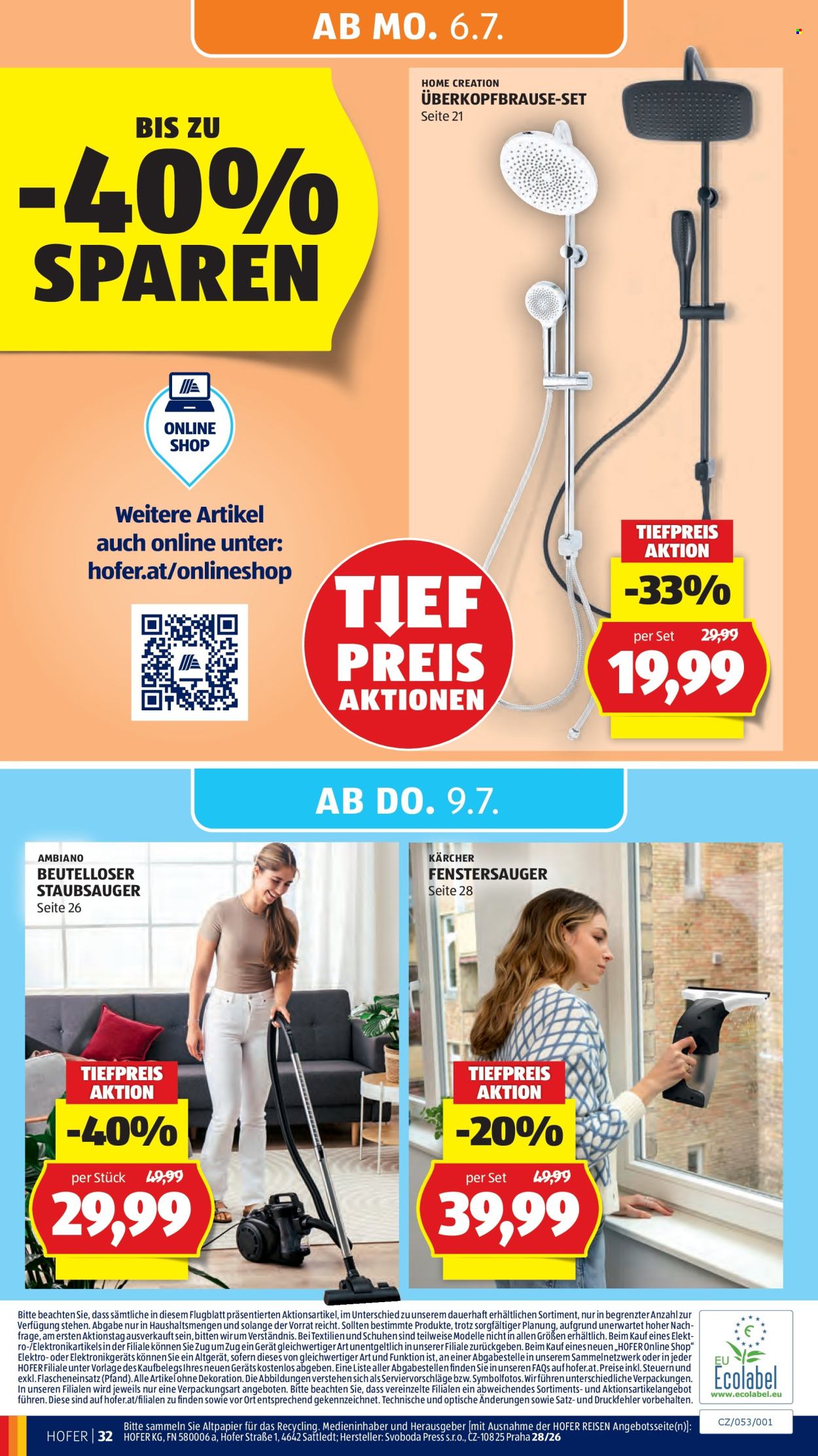 Angebote Hofer - 3.7.2026 - 9.7.2026. Seite 38