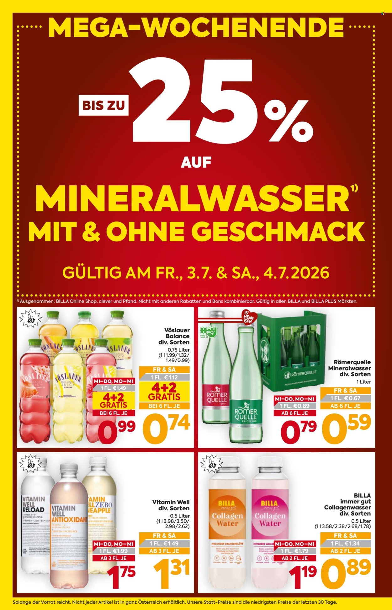 Angebote Billa - 1.7.2026 - 8.7.2026. Seite 2