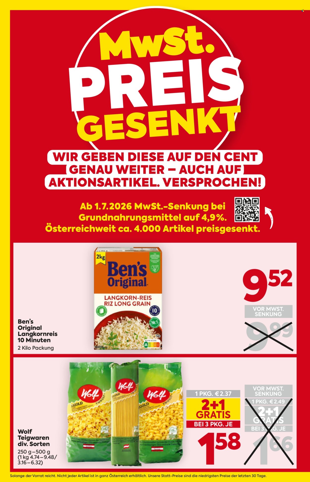 Angebote Billa - 1.7.2026 - 8.7.2026. Seite 4