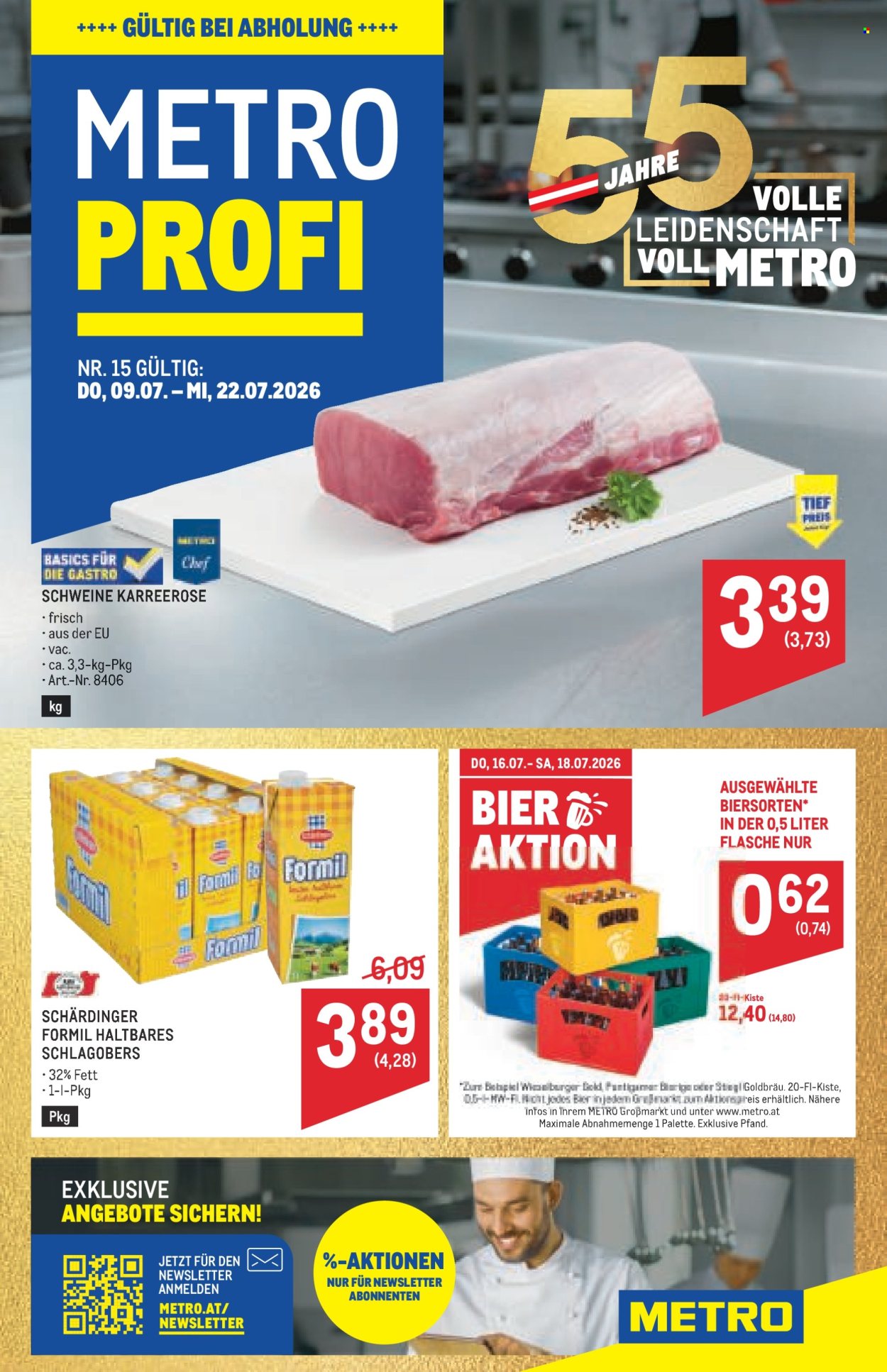 Angebote Metro - 9.7.2026 - 22.7.2026. Seite 1