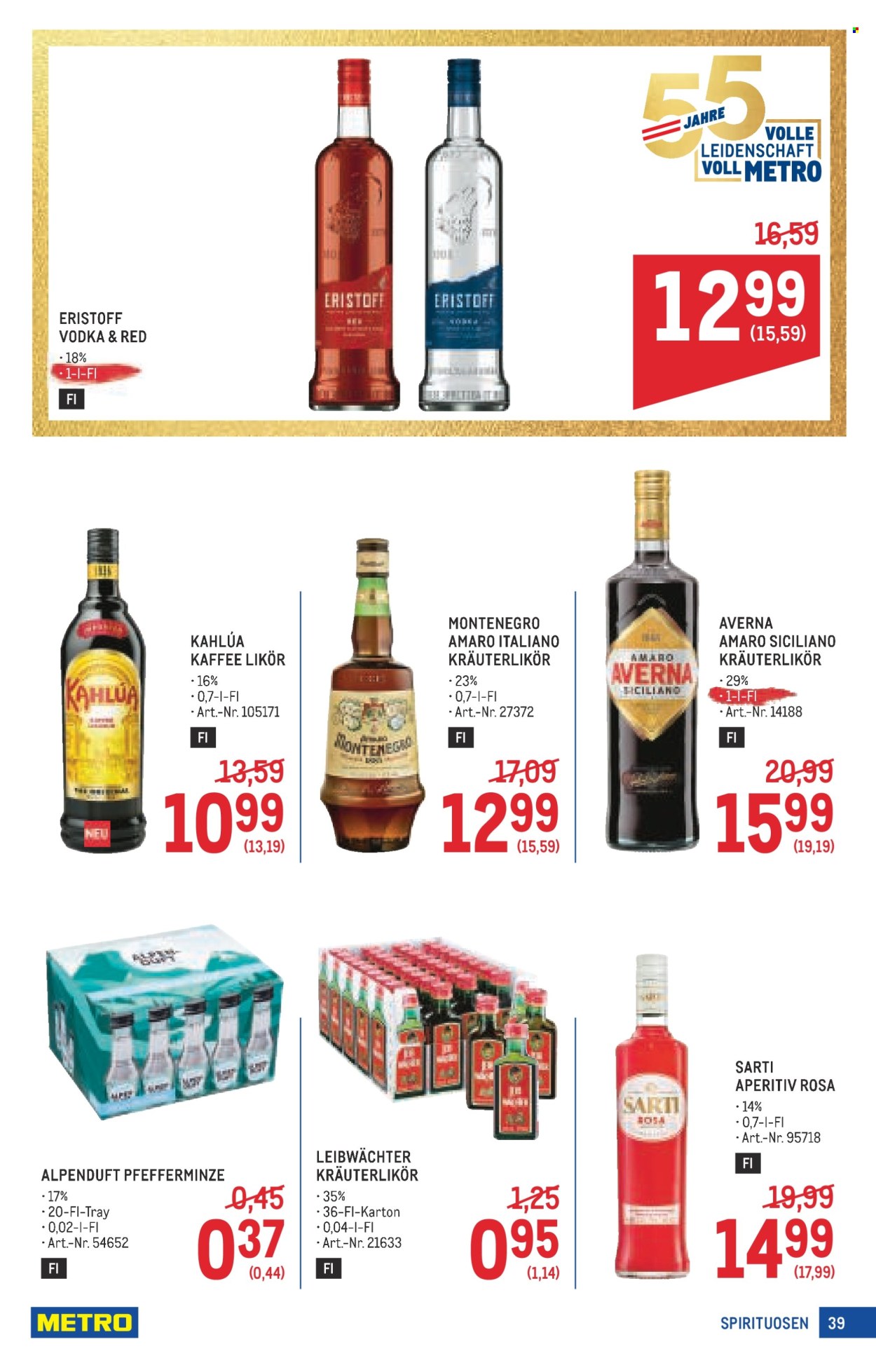 Angebote Metro - 9.7.2026 - 22.7.2026. Seite 39