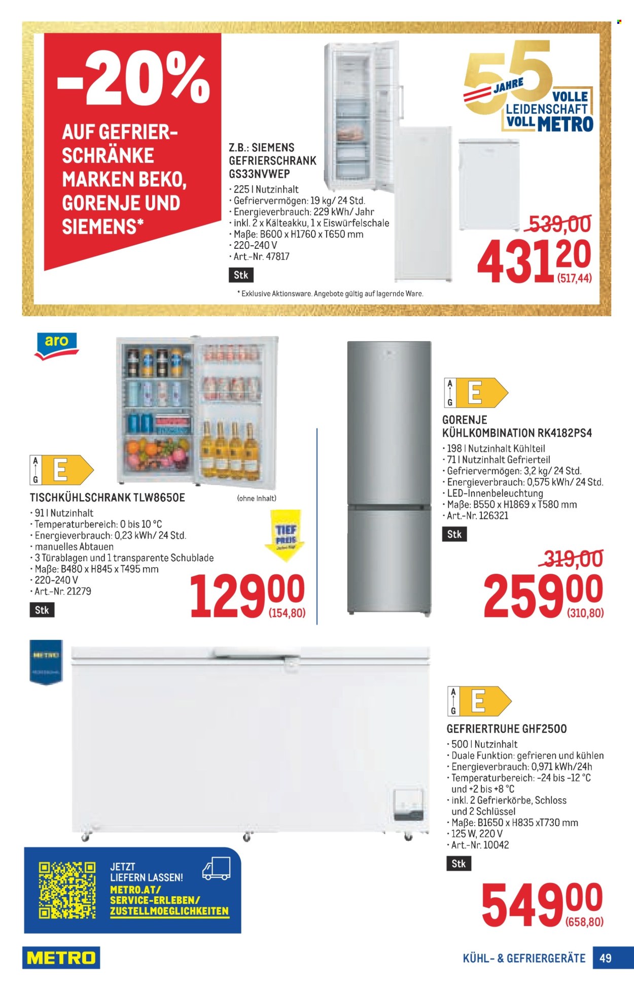 Angebote Metro - 9.7.2026 - 22.7.2026. Seite 49