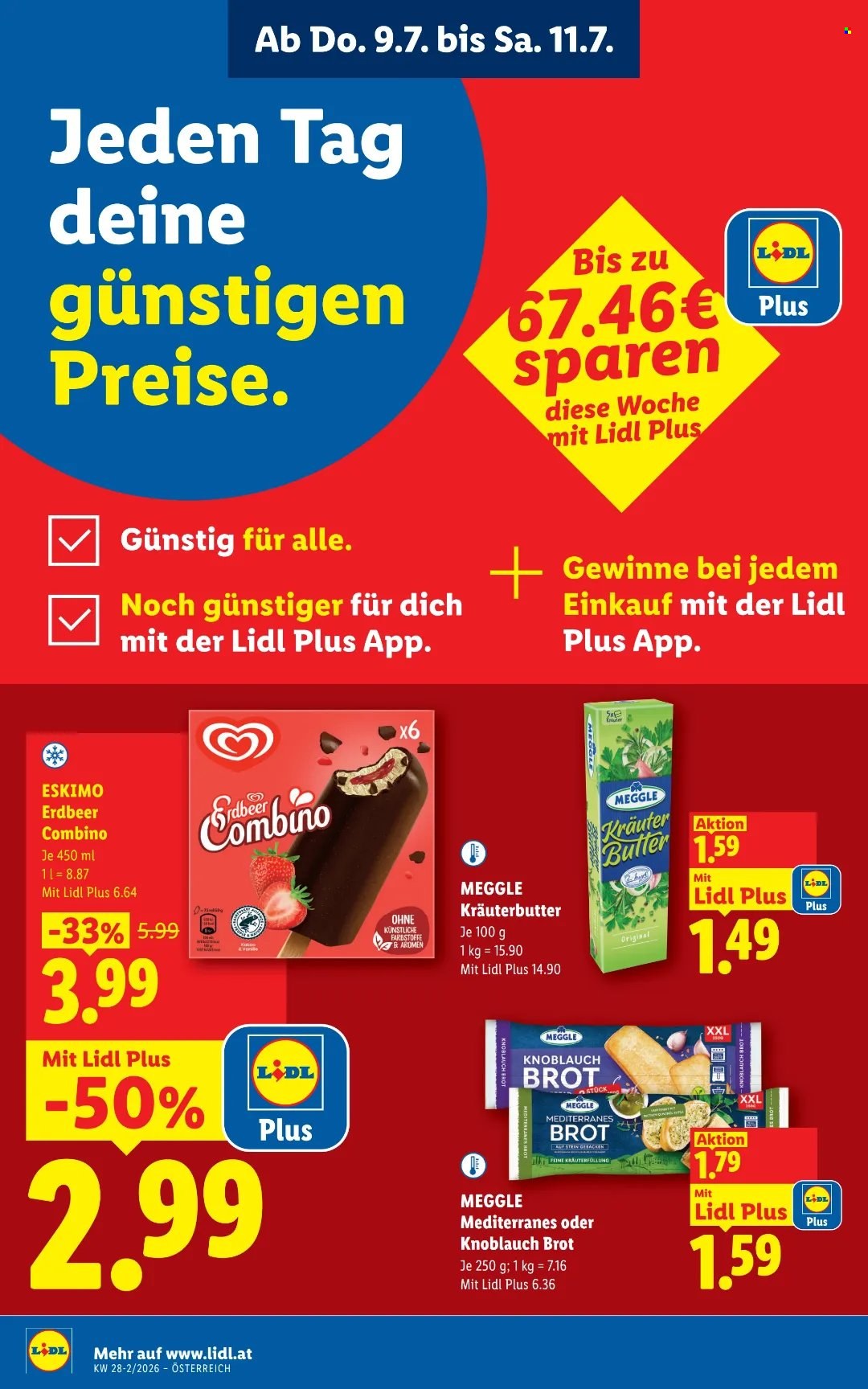 Angebote Lidl - 9.7.2026 - 15.7.2026. Seite 1