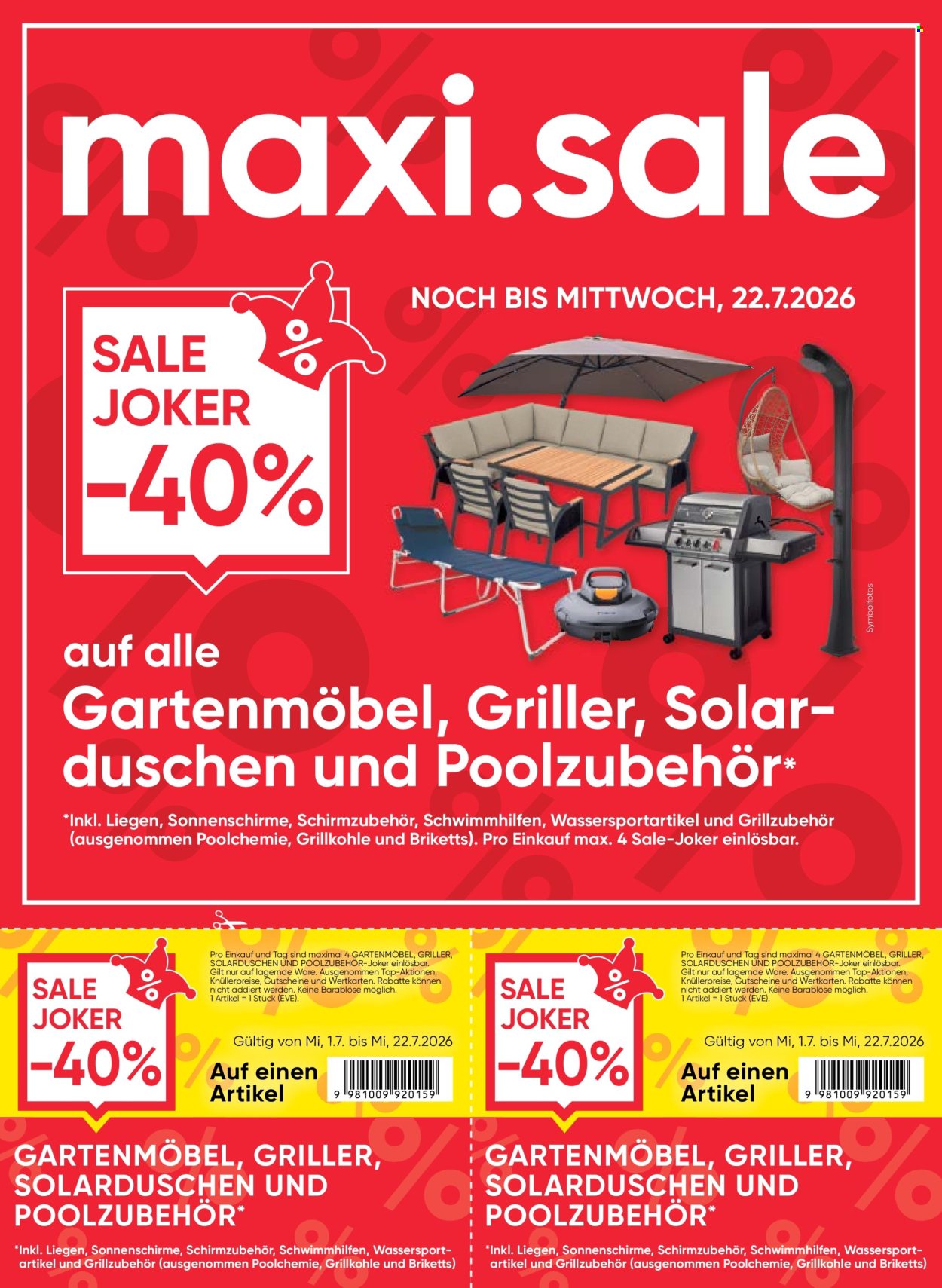 Angebote Maximarkt - 9.7.2026 - 15.7.2026. Seite 22