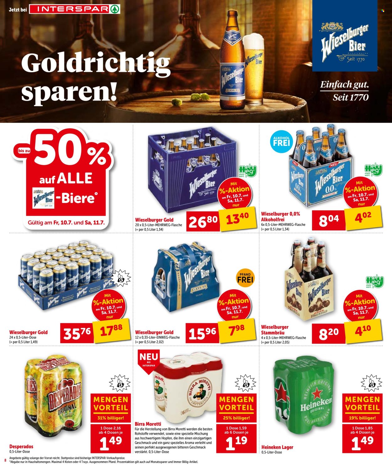 Angebote INTERSPAR - 9.7.2026 - 15.7.2026. Seite 9