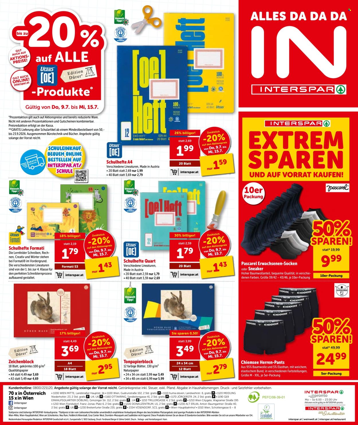 Angebote INTERSPAR - 9.7.2026 - 15.7.2026. Seite 17
