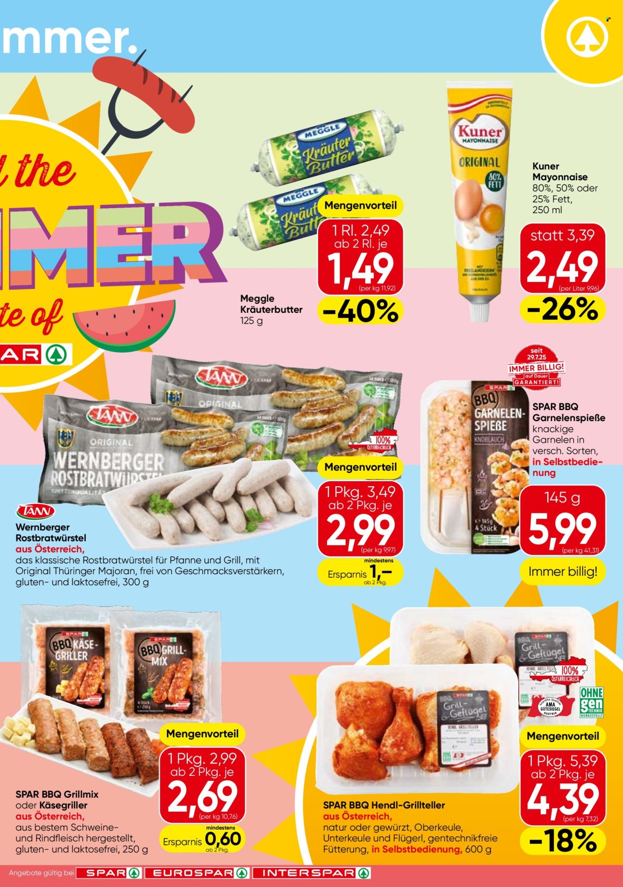 Angebote EUROSPAR - 9.7.2026 - 5.8.2026. Seite 3