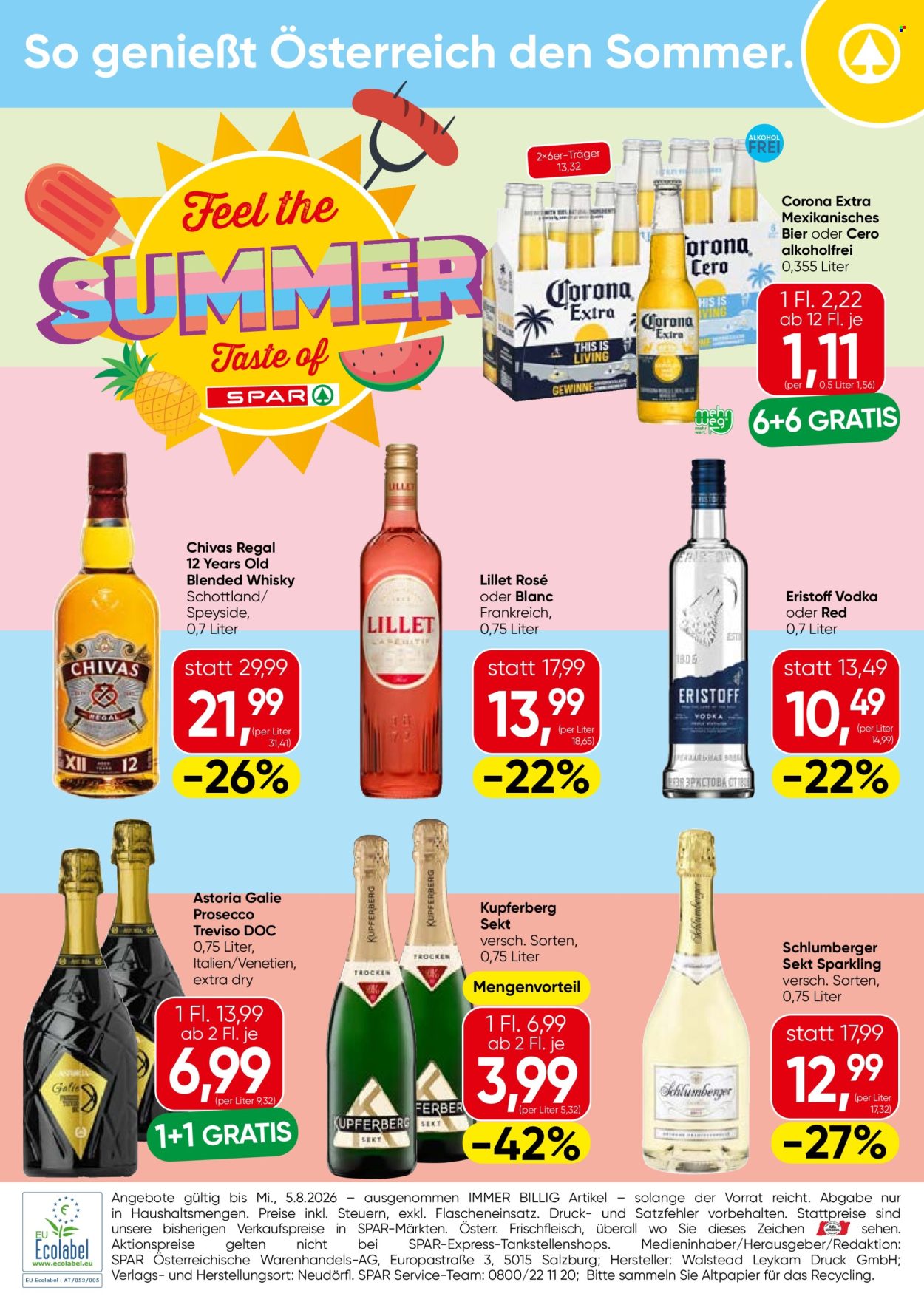 Angebote EUROSPAR - 9.7.2026 - 5.8.2026. Seite 4