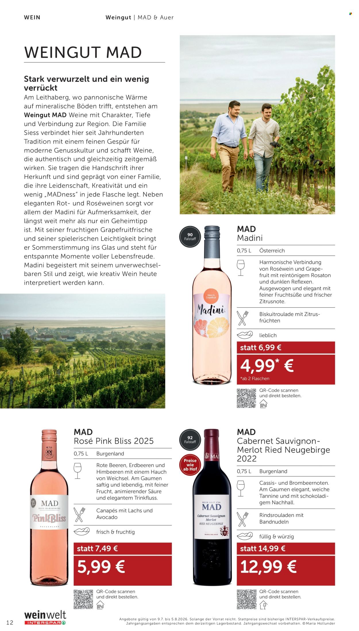 Angebote INTERSPAR - 9.7.2026 - 5.8.2026. Seite 12