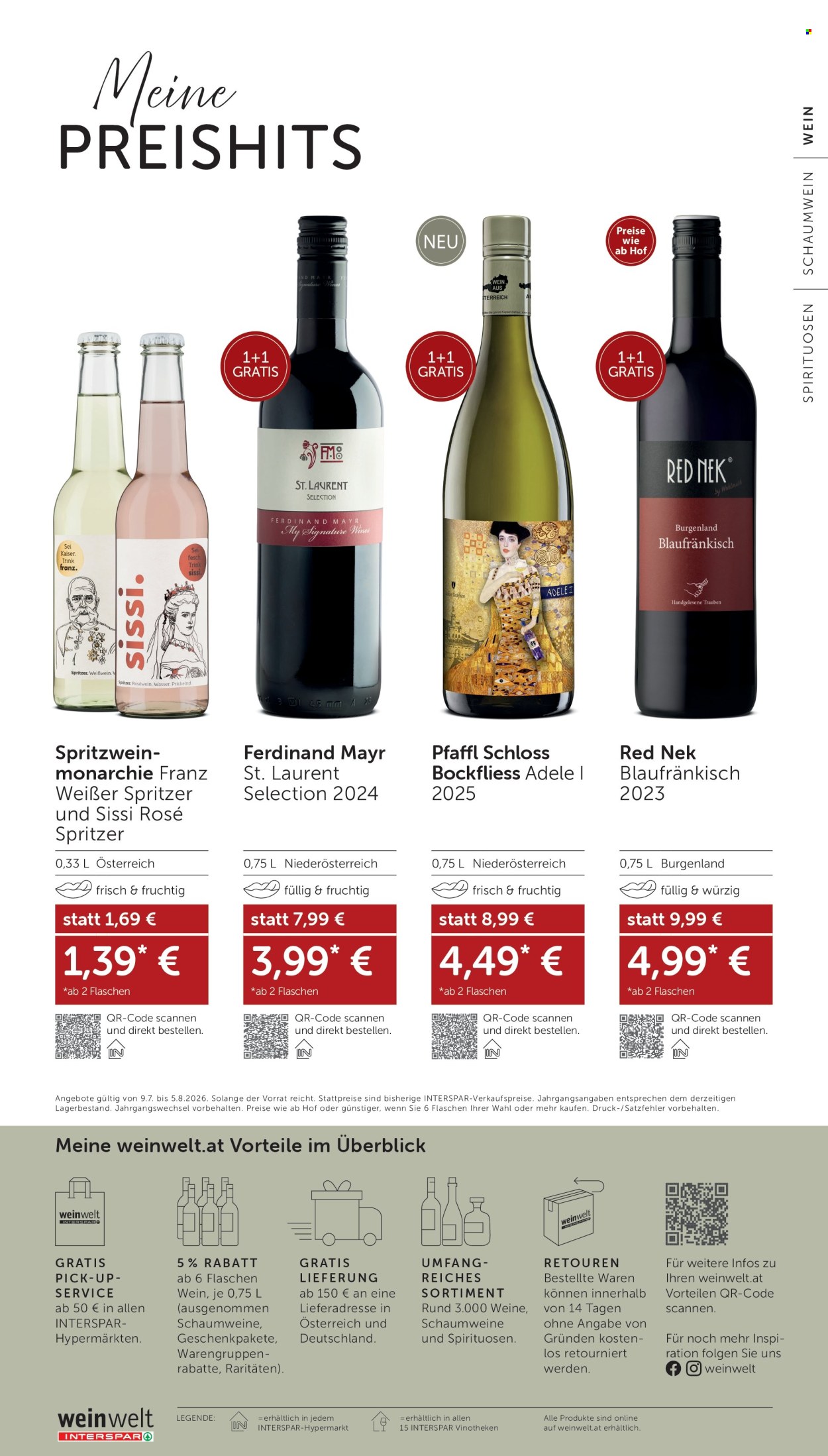 Angebote INTERSPAR - 9.7.2026 - 5.8.2026. Seite 24