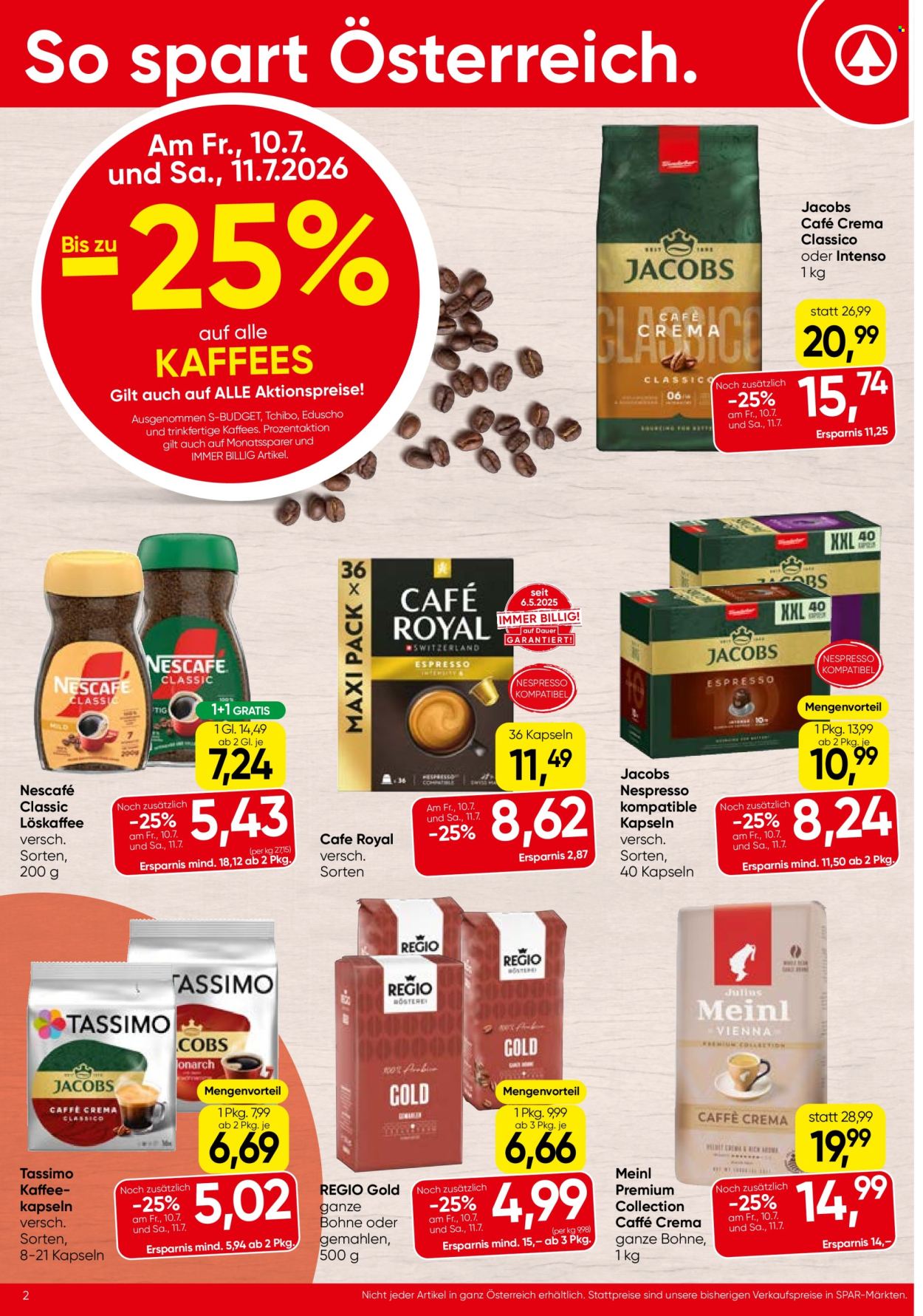 Angebote SPAR - 9.7.2026 - 15.7.2026. Seite 2