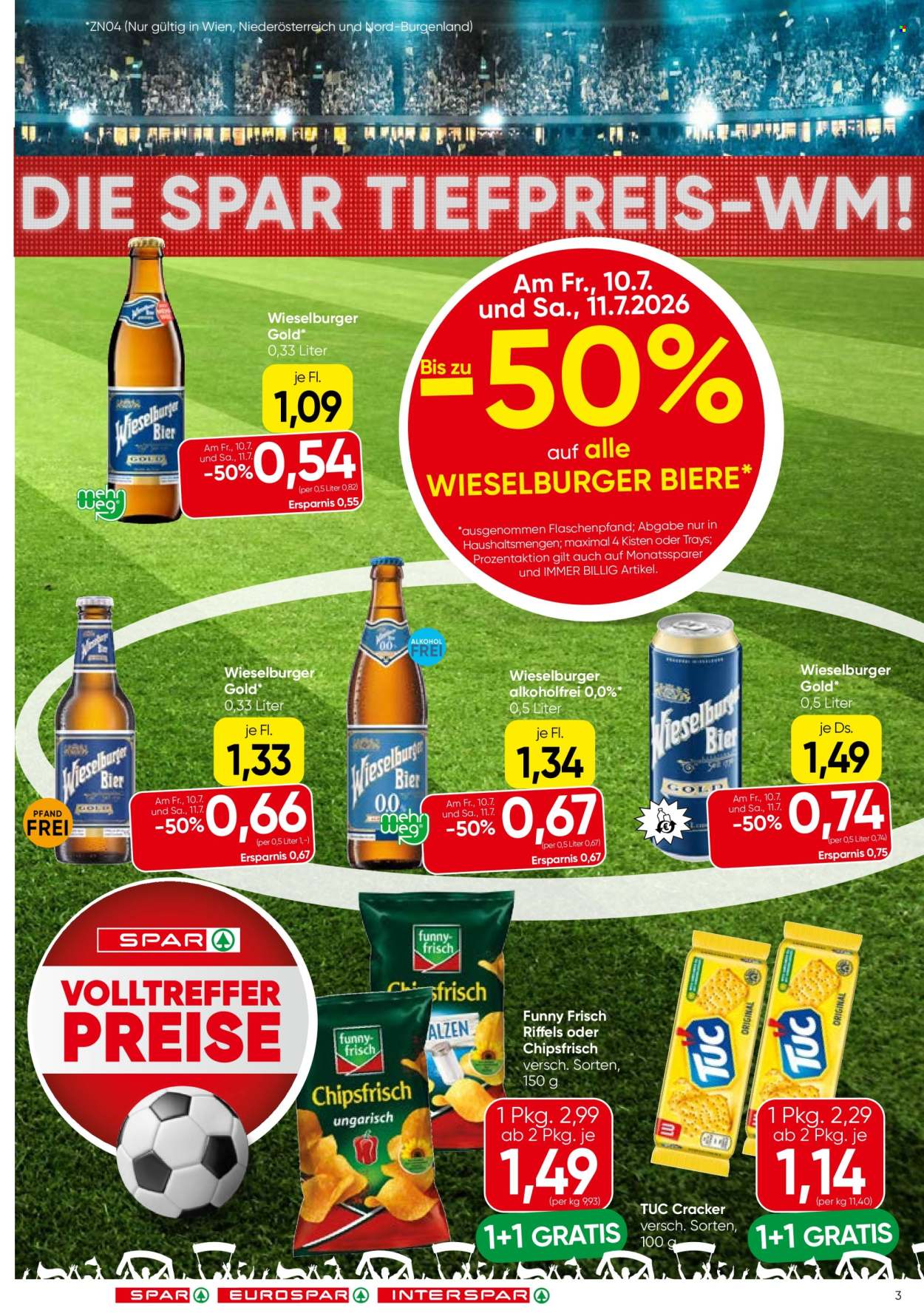 Angebote SPAR - 9.7.2026 - 15.7.2026. Seite 3